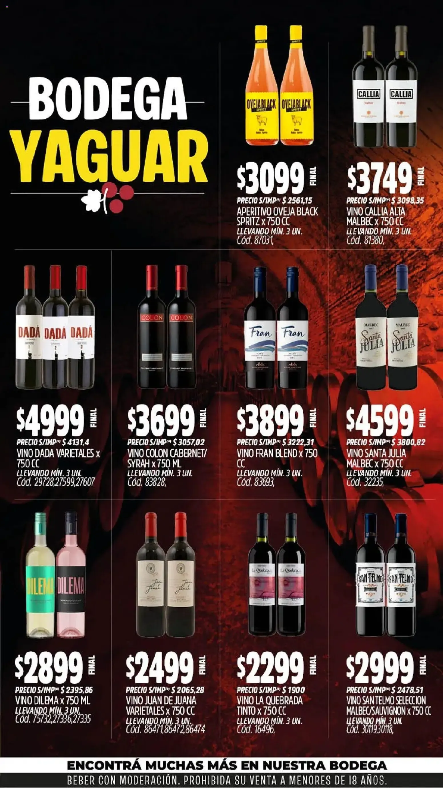Ofertas de El Cumple del Año Mayorista Yaguar 5 de octubre al 11 de octubre 2026 - Página 4 del catálogo