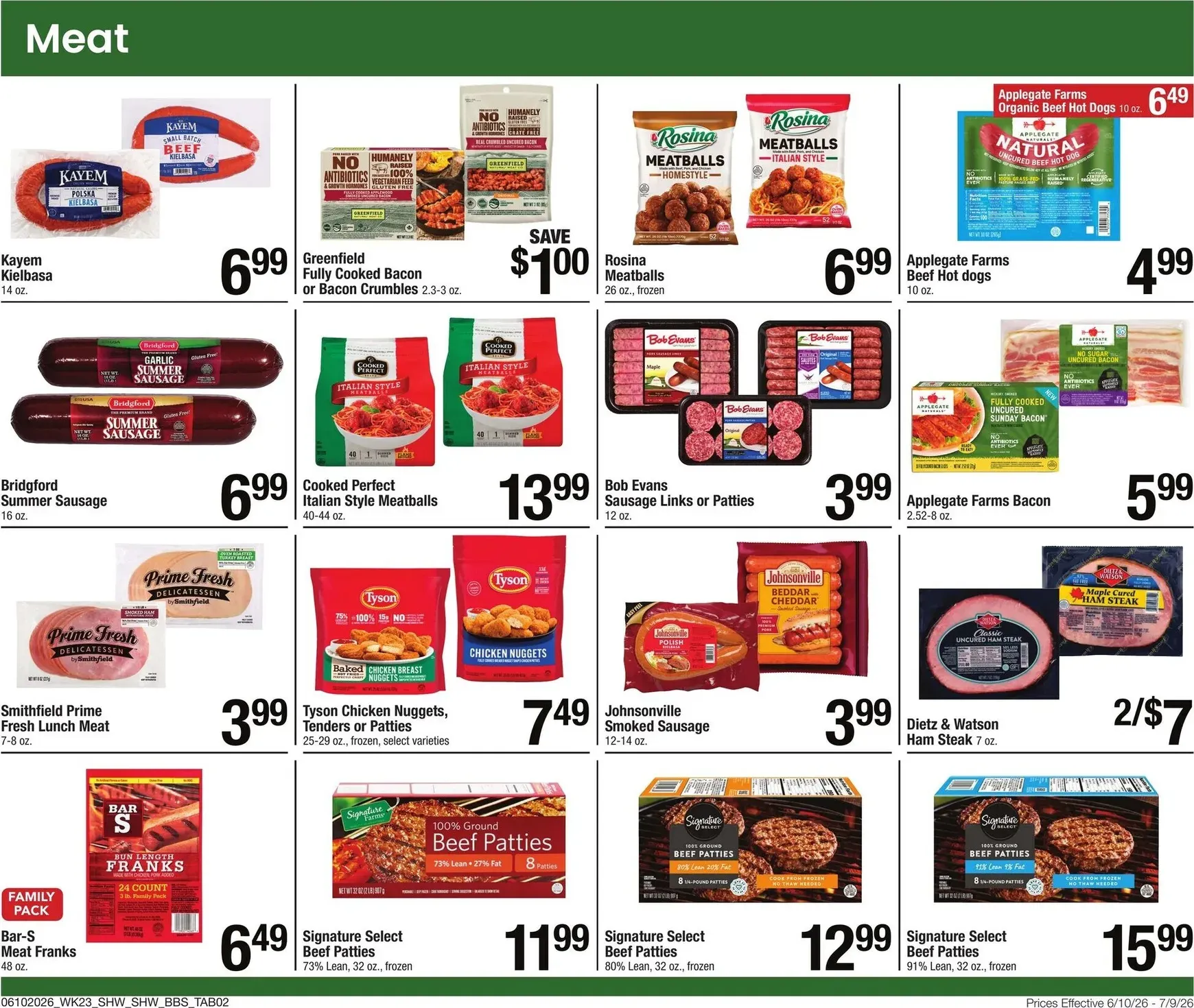 Weekly ad Current Shaw's - Big Book of Savings leaflet valid from Wednesday 06/10/2026 to Thursday 07/09/2026 from June 10 to July 9 2026 - Page 2