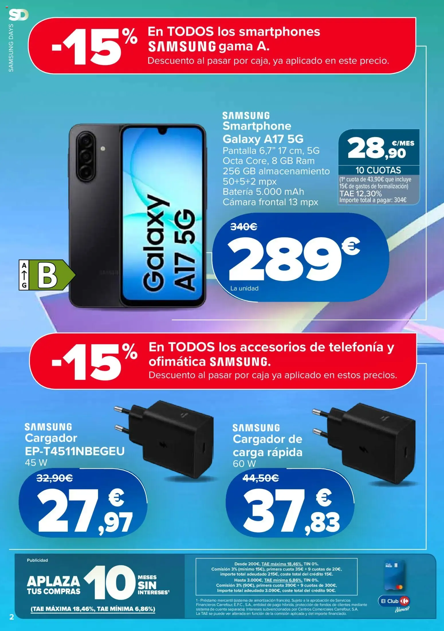 Catálogo de Carrefour Samsung Days del 03/08/2026 | Catálogo 3 de agosto al 10 de agosto 2026 - Página 2