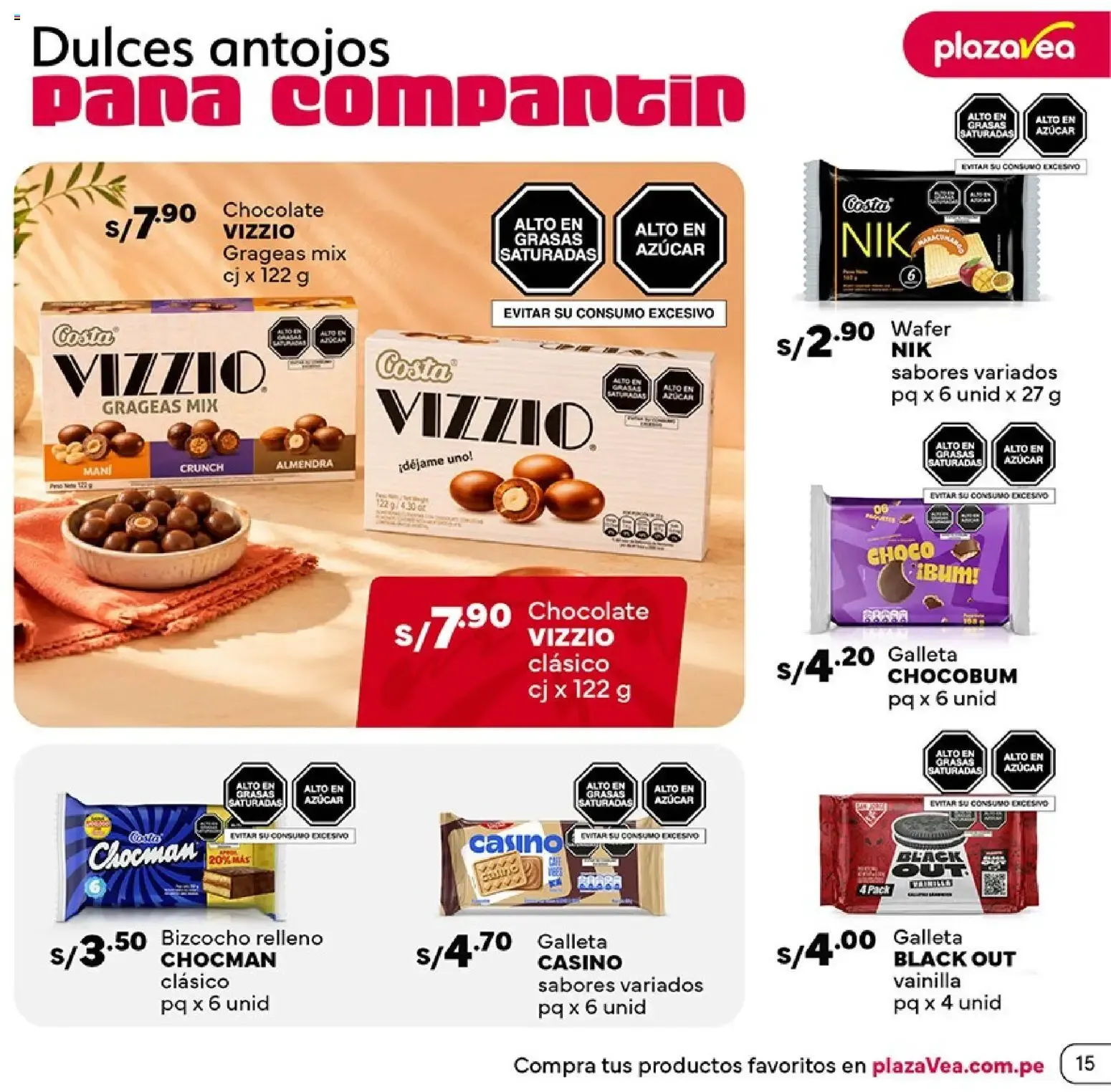 Catalogo de Plaza Vea: Promoción Fiestas Patrias - Corona Cero 16 de julio al 2 de agosto 2026 - Pag 15