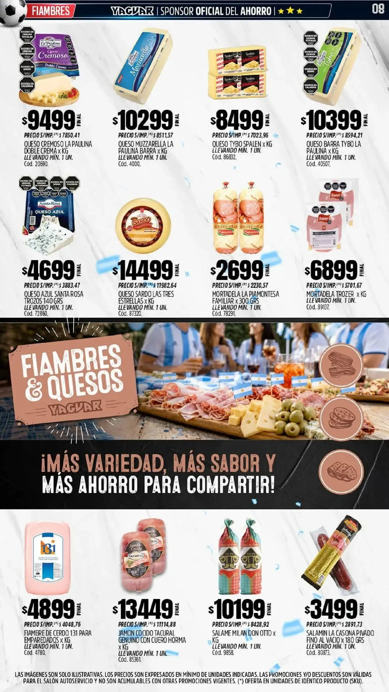 Ofertas de Mayorista Yaguar - La Hinchada del Ahorro 15 de junio al 21 de junio 2026 - Página 7 del catálogo