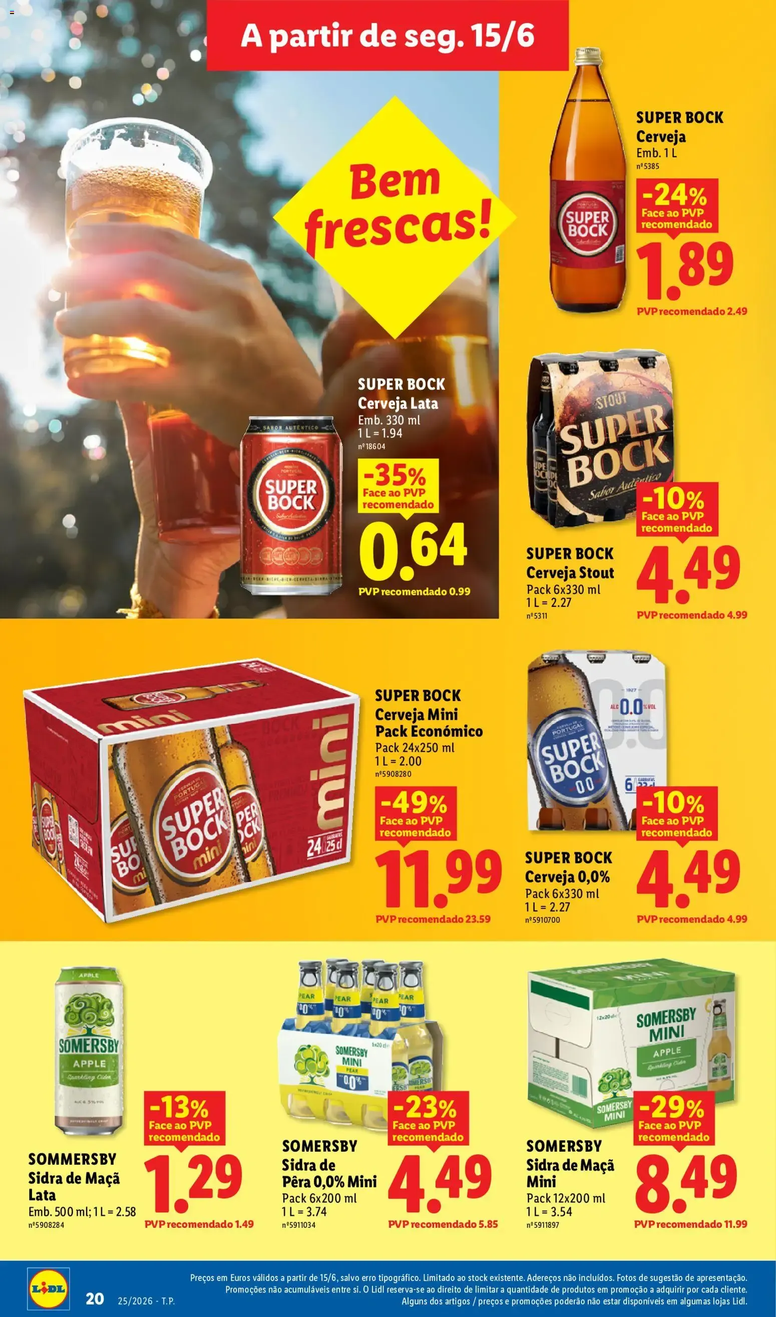 Folheto Olá verão! Descobre sabores e ideias, perfeitos para esta estação. de 15 de junho até 28 de setembro 2026 - Pagina 20