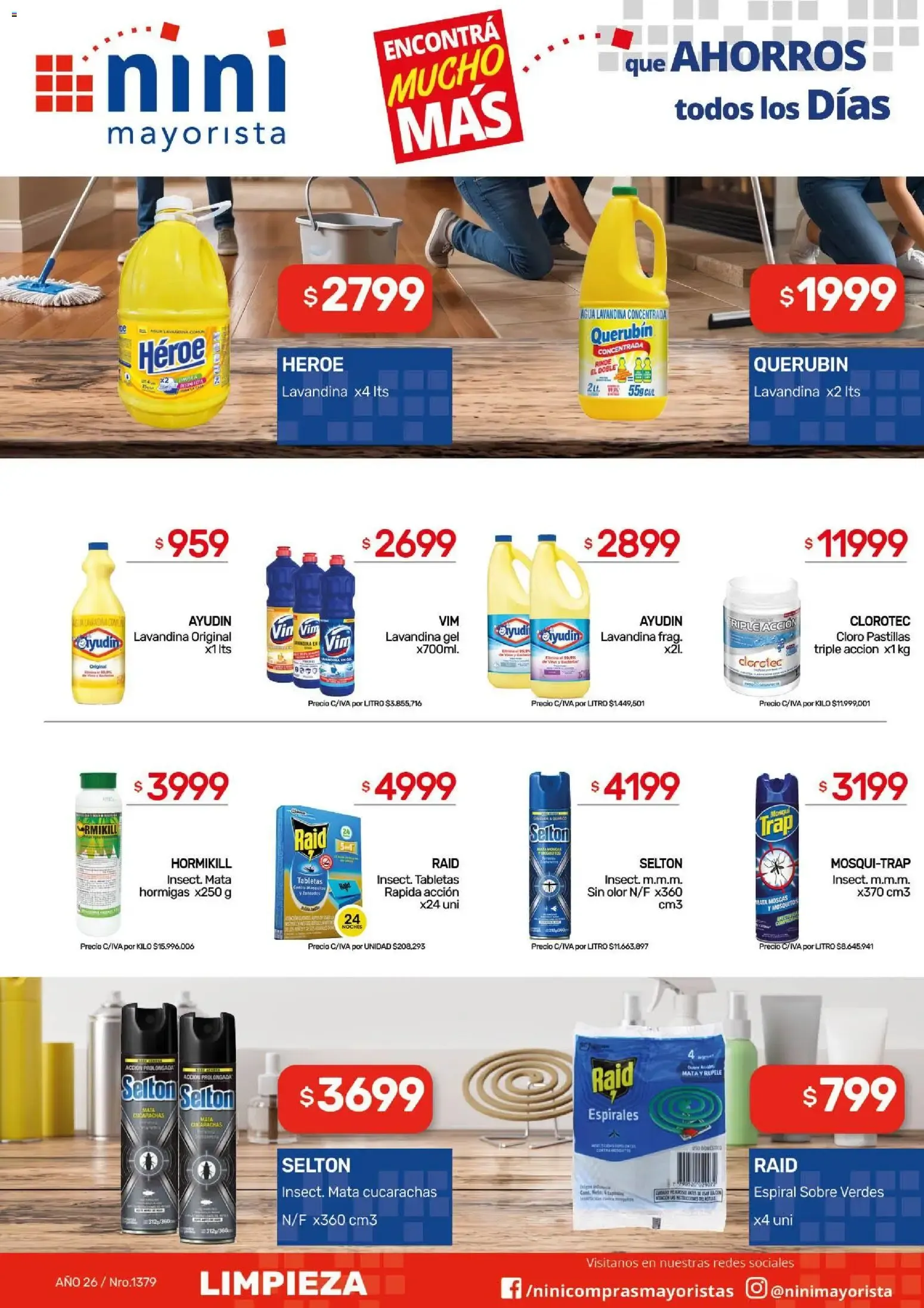 Ofertas de NINI Mayorista catálogo del 28/09/2026 - 04/10/2026 28 de septiembre al 4 de octubre 2026 - Página 11 del catálogo