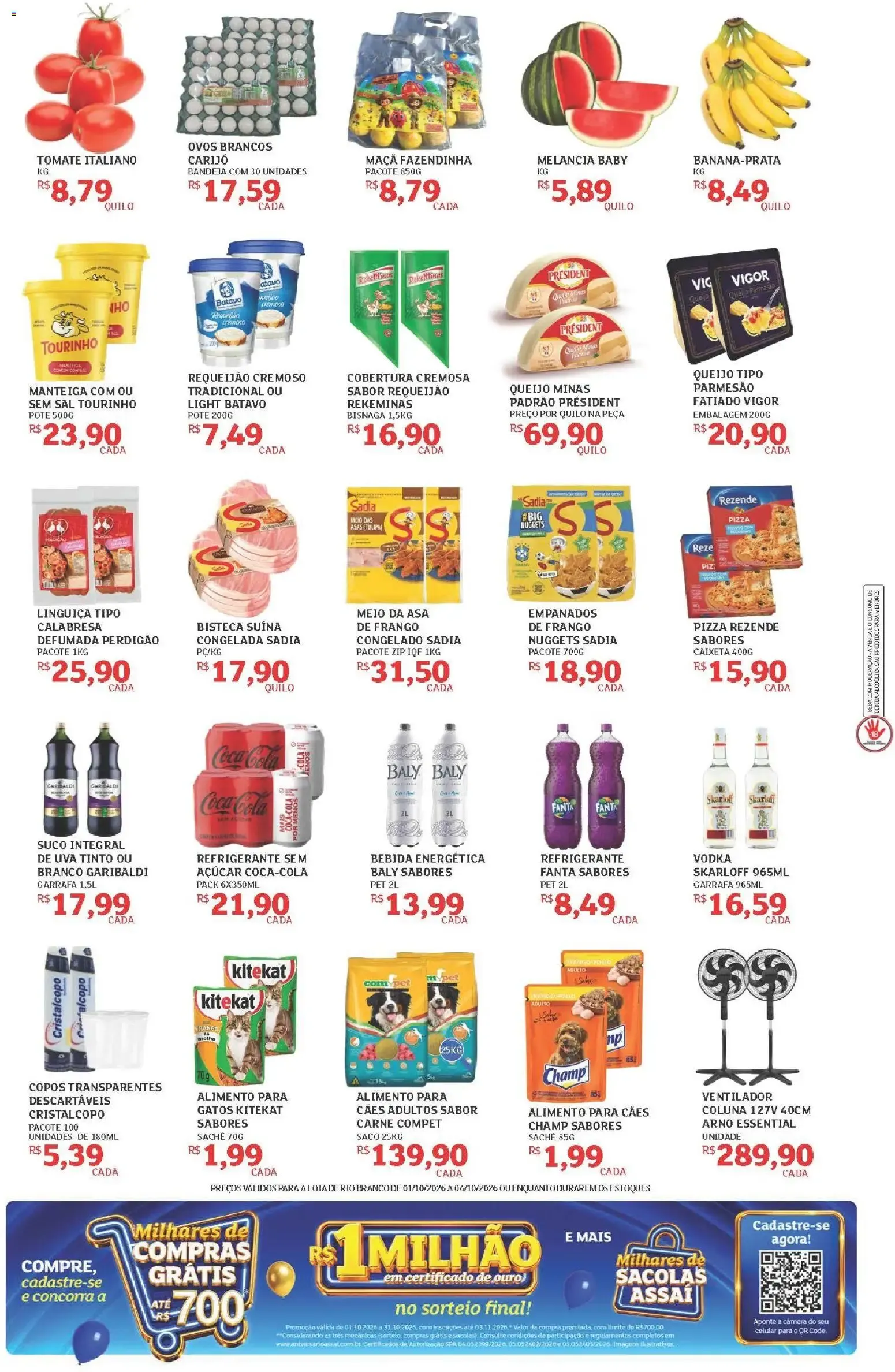Encarte de Assaí Atacadista ofertas - AC de 01/10/2026 | Promoções Online 1 de outubro até 4 de outubro 2026 - Pagina 3