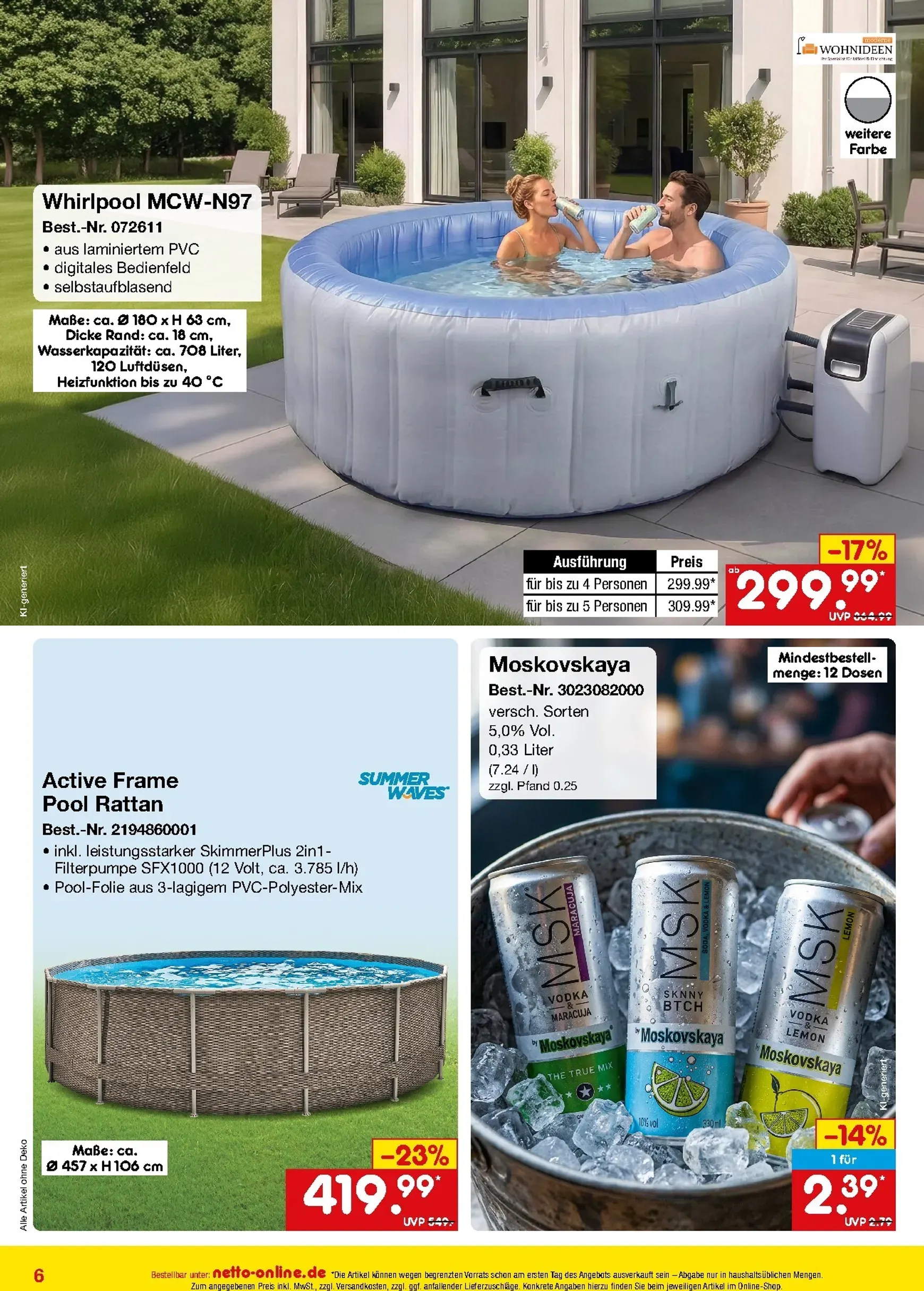 Netto Marken Discount - Online-Angebote Juli Prospekt – von Mittwoch 01.07.2026 bis Freitag 31.07.2026 von 1. Juli bis 31. Juli 2026 - Prospekt seite 6