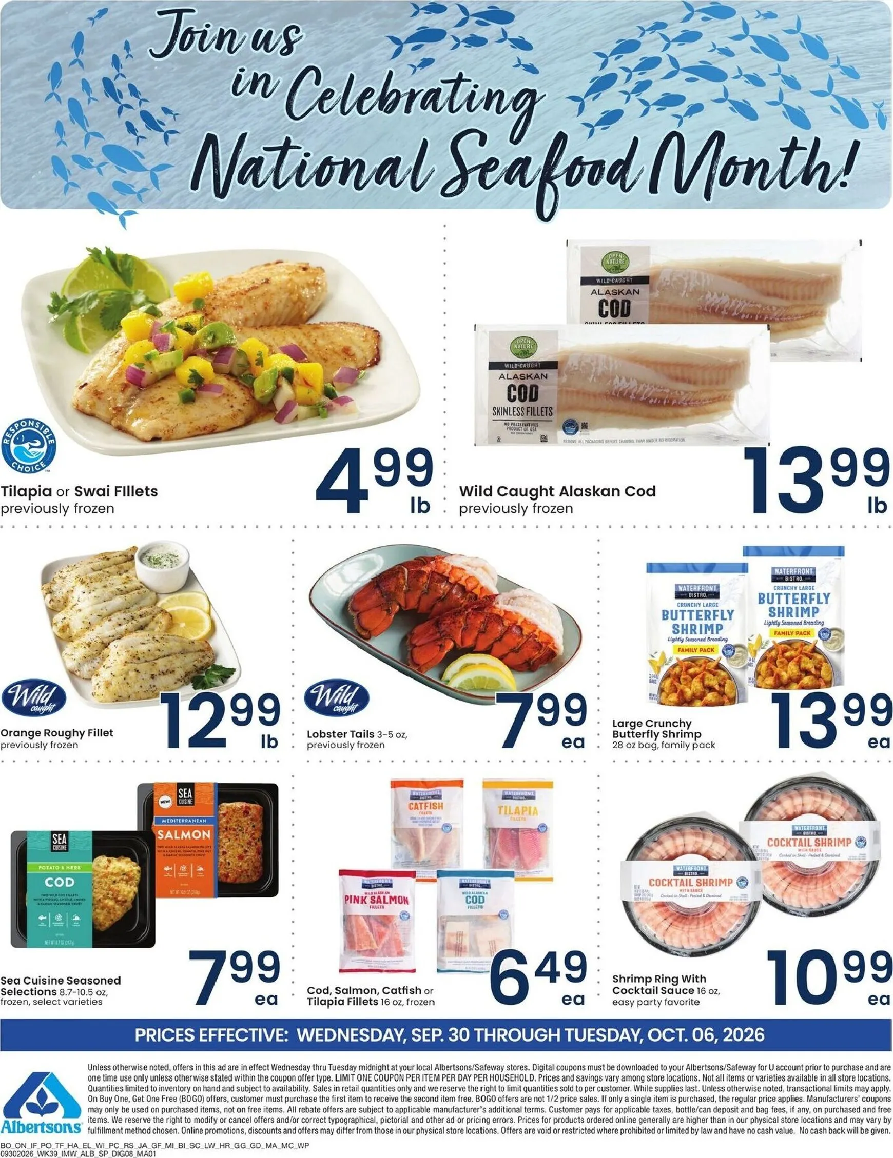 Weekly ad Current Albertsons leaflet valid from Wednesday 09/30/2026 to Tuesday 10/06/2026 from September 30 to October 6 2026 - Page 9