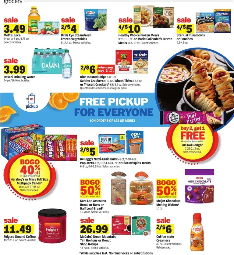 Weekly ad Meijer Fright Night Faves. Real Low Prices. from October 21 to October 27 2026 - Page 3