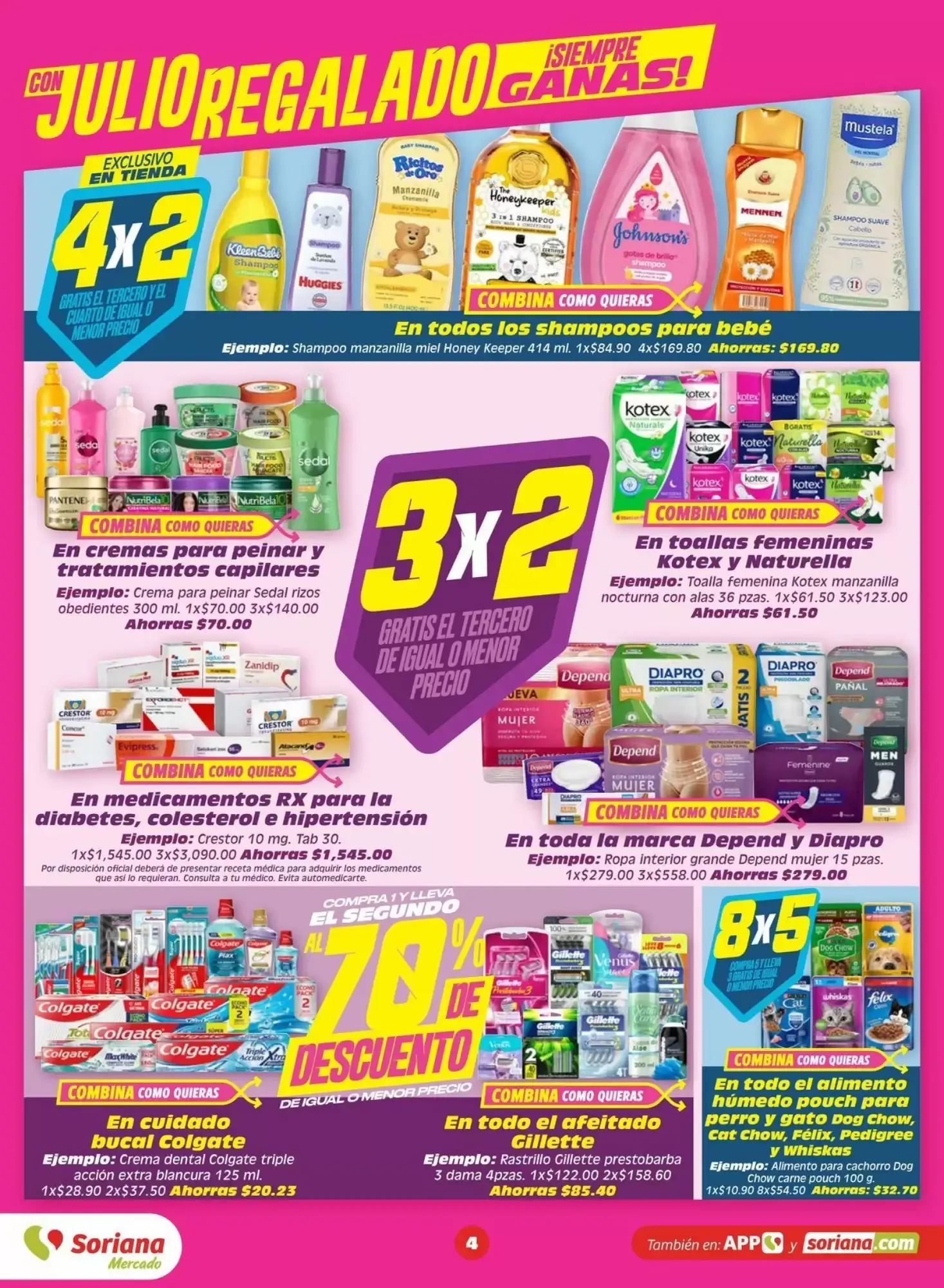 Catálogo de Folleto Soriana Mercado semana 26 26 de junio al 2 de julio 2026 - Pagina 4