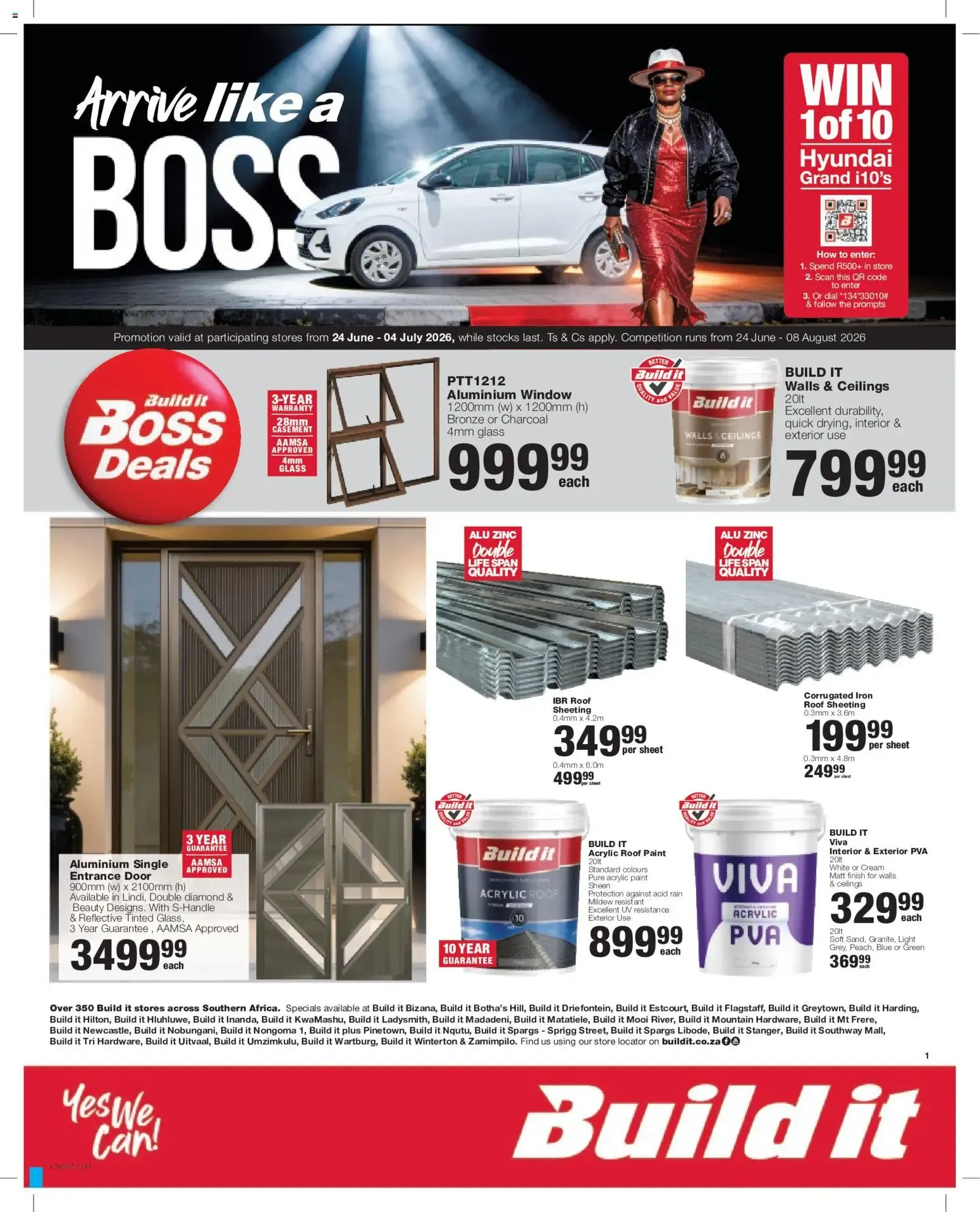 Build It Kwazulu-Natal - Specials (24/06/2026 - 04/07/2026) Online from 24 June to 4 July 2026 - Catalogue Page 1