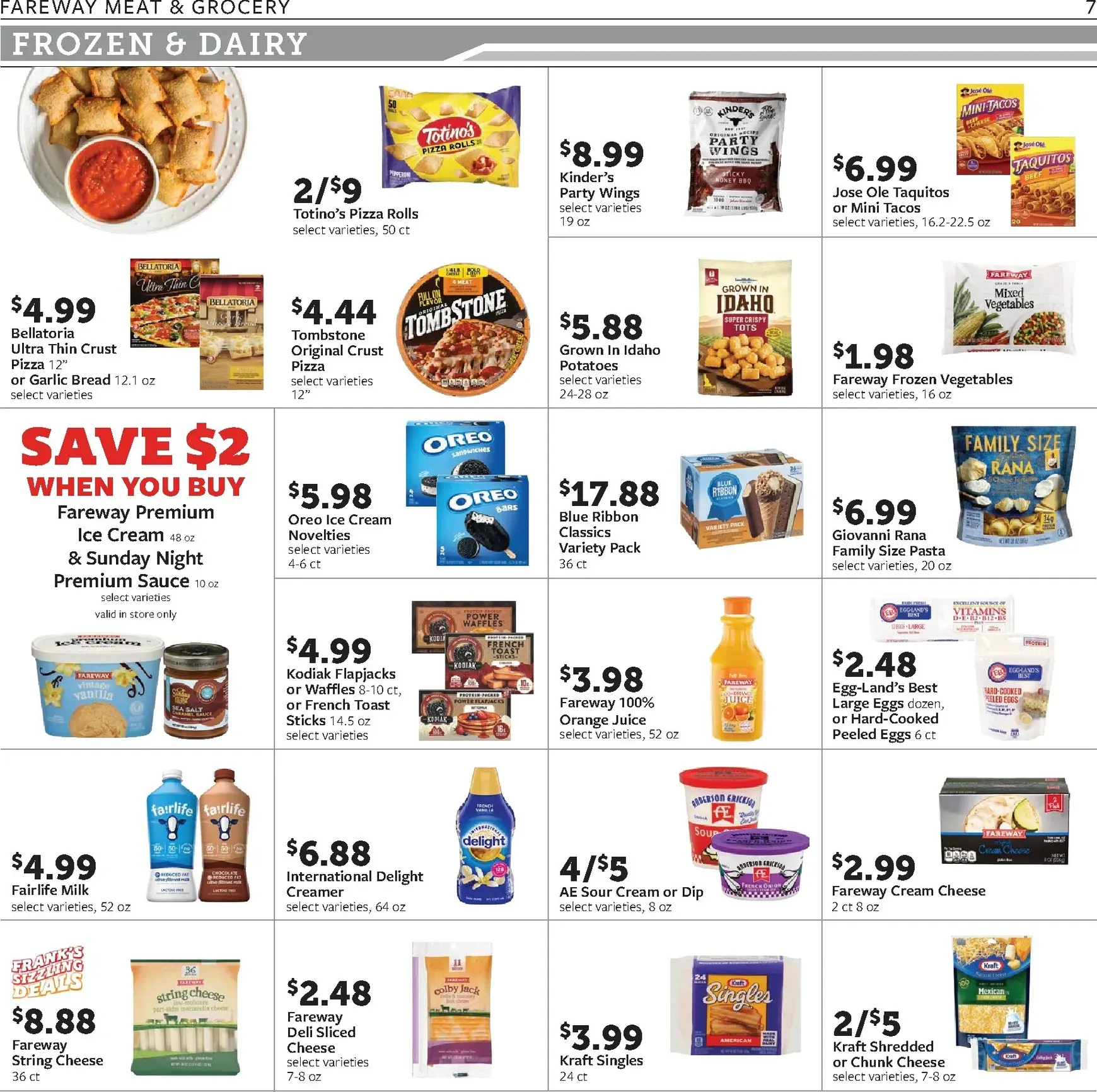 Weekly ad Current Fareway leaflet valid from Monday 07/06/2026 to Saturday 07/11/2026 from July 6 to July 11 2026 - Page 7