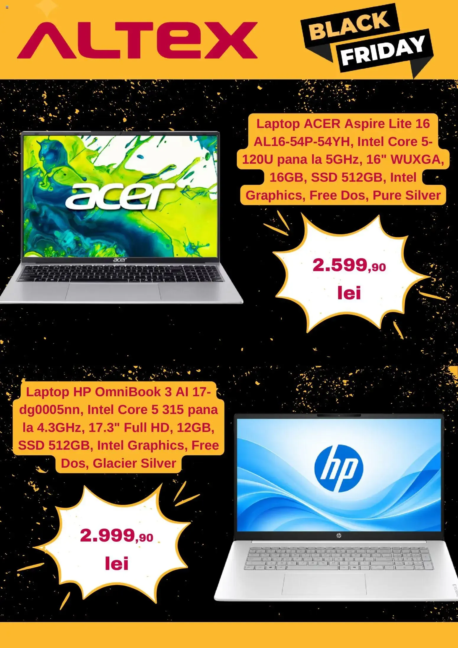Catalog Catalog Altex BLACK FRIDAY (29.10.2026) de la 29 octombrie până la 4 noiembrie 2026 - Revista Pagina 3