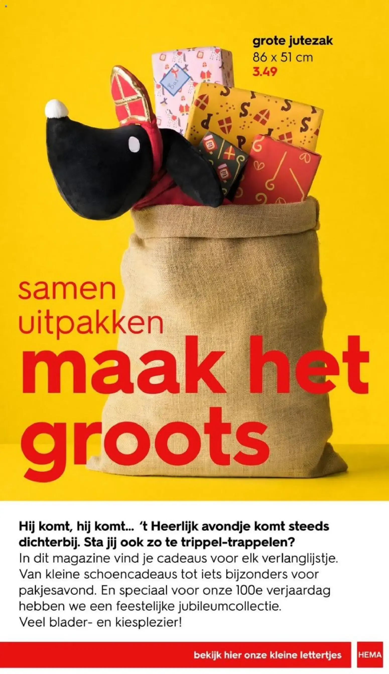 HEMA Sinterklaas 2026 van 19 oktober tot 23 december 2026 - Folder pagina 2