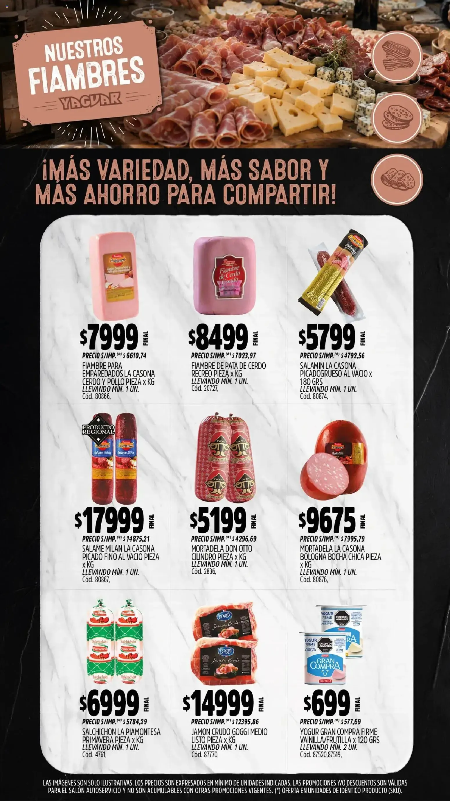 Ofertas de Mayorista Yaguar - Mes del Almacenero 31 de agosto al 6 de septiembre 2026 - Página 9 del catálogo