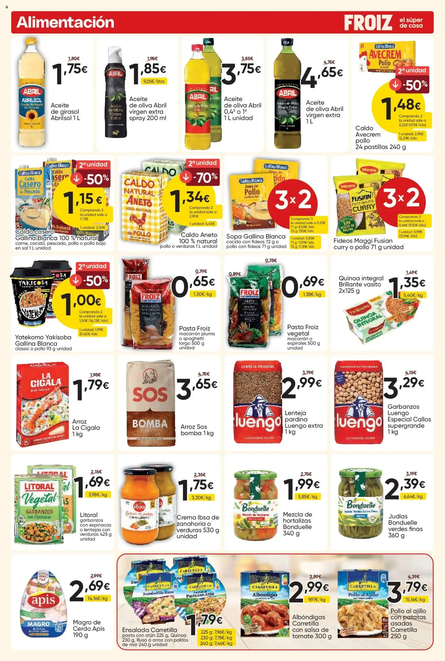 Catálogo de Froiz folleto del 27/08/2026 | Ofertas 27 de agosto al 14 de septiembre 2026 - Página 10