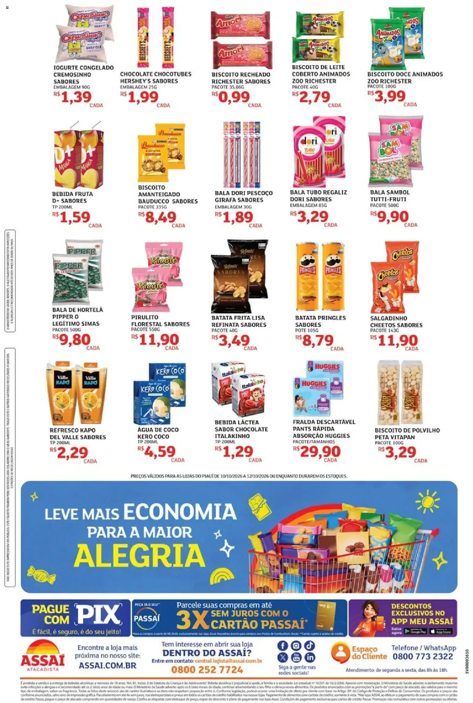 Encarte de Dia das Crianças é no Assaí Atacadista 10 de outubro até 12 de outubro 2026 - Pagina 2