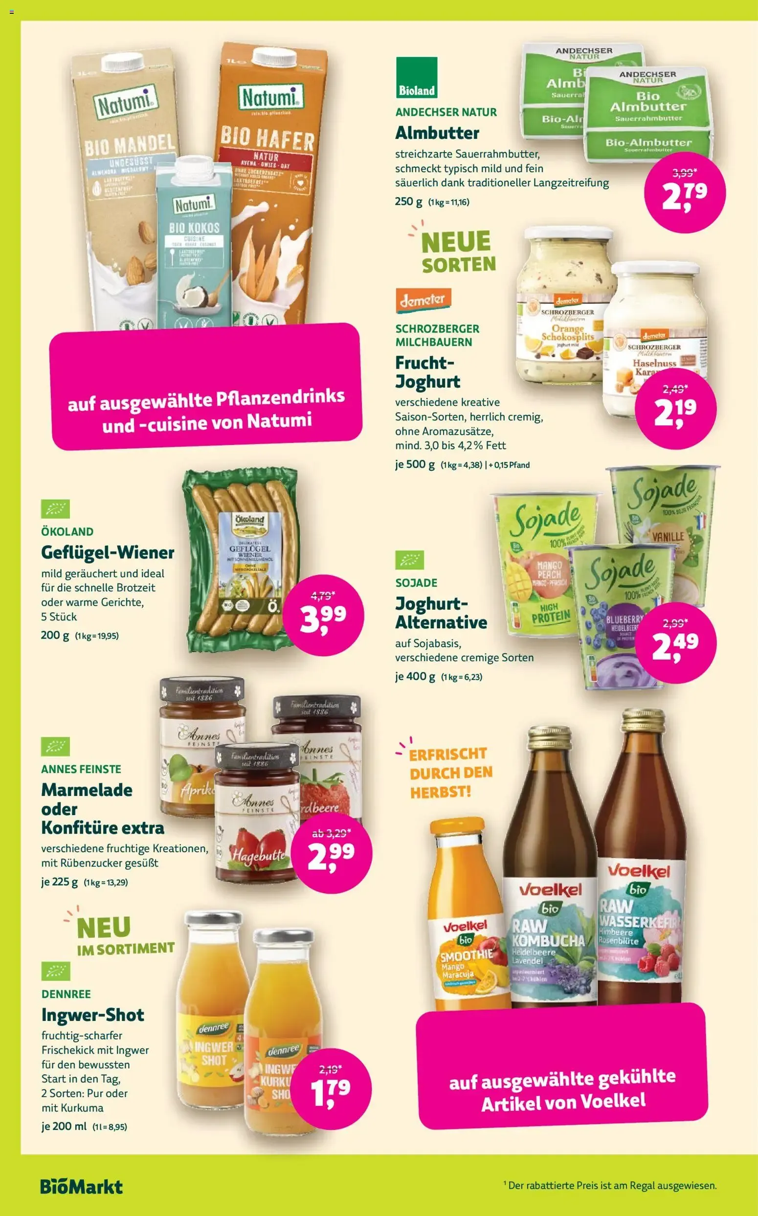 BioMarkt Prospekt (ab 23.09.2026) zum Blättern von 23. September bis 6. Oktober 2026 - Prospekt seite 6