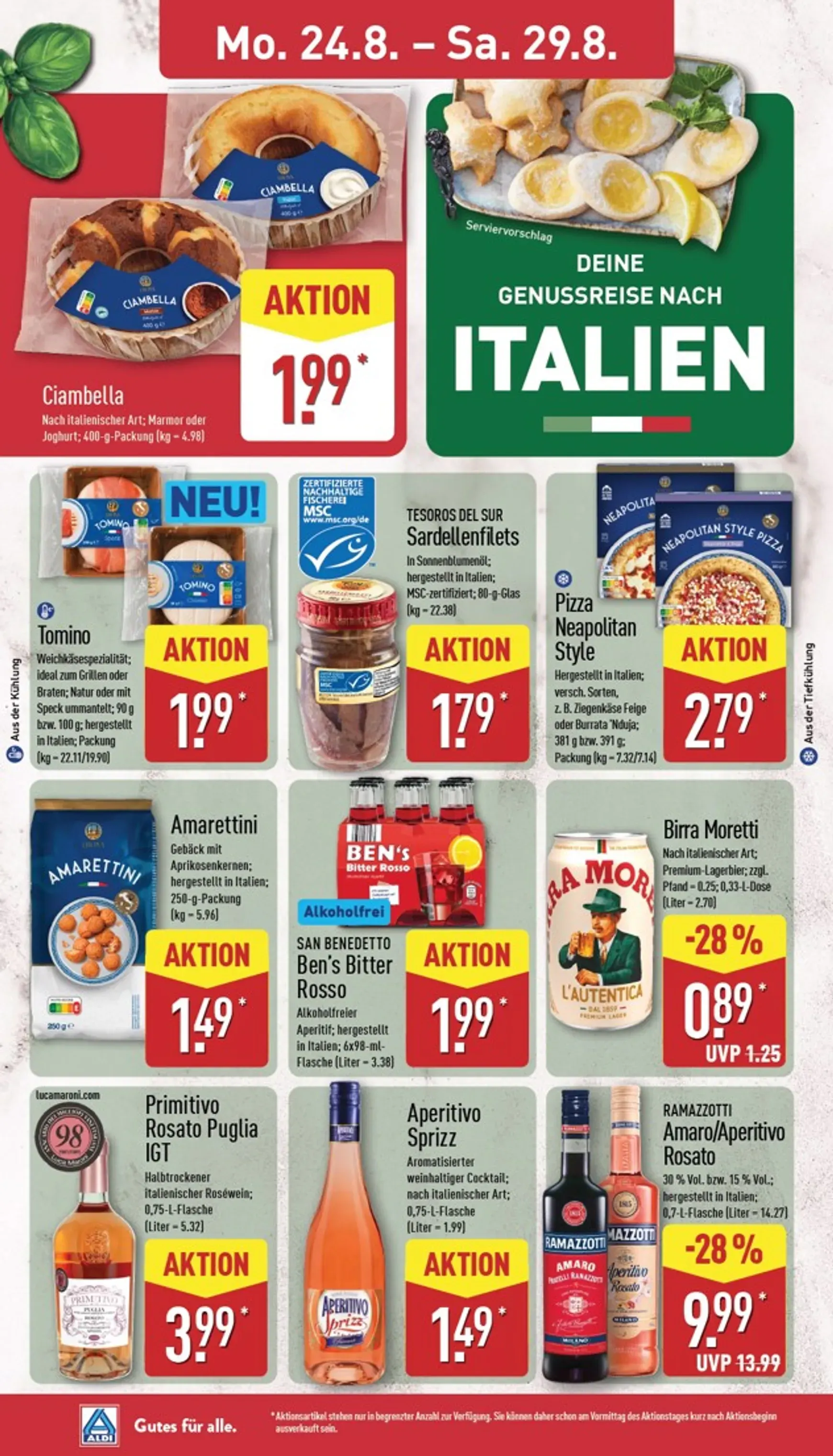 ALDI NORD Prospekt – von Montag 24.08.2026 bis Samstag 29.08.2026 von 24. August bis 29. August 2026 - Prospekt seite 14