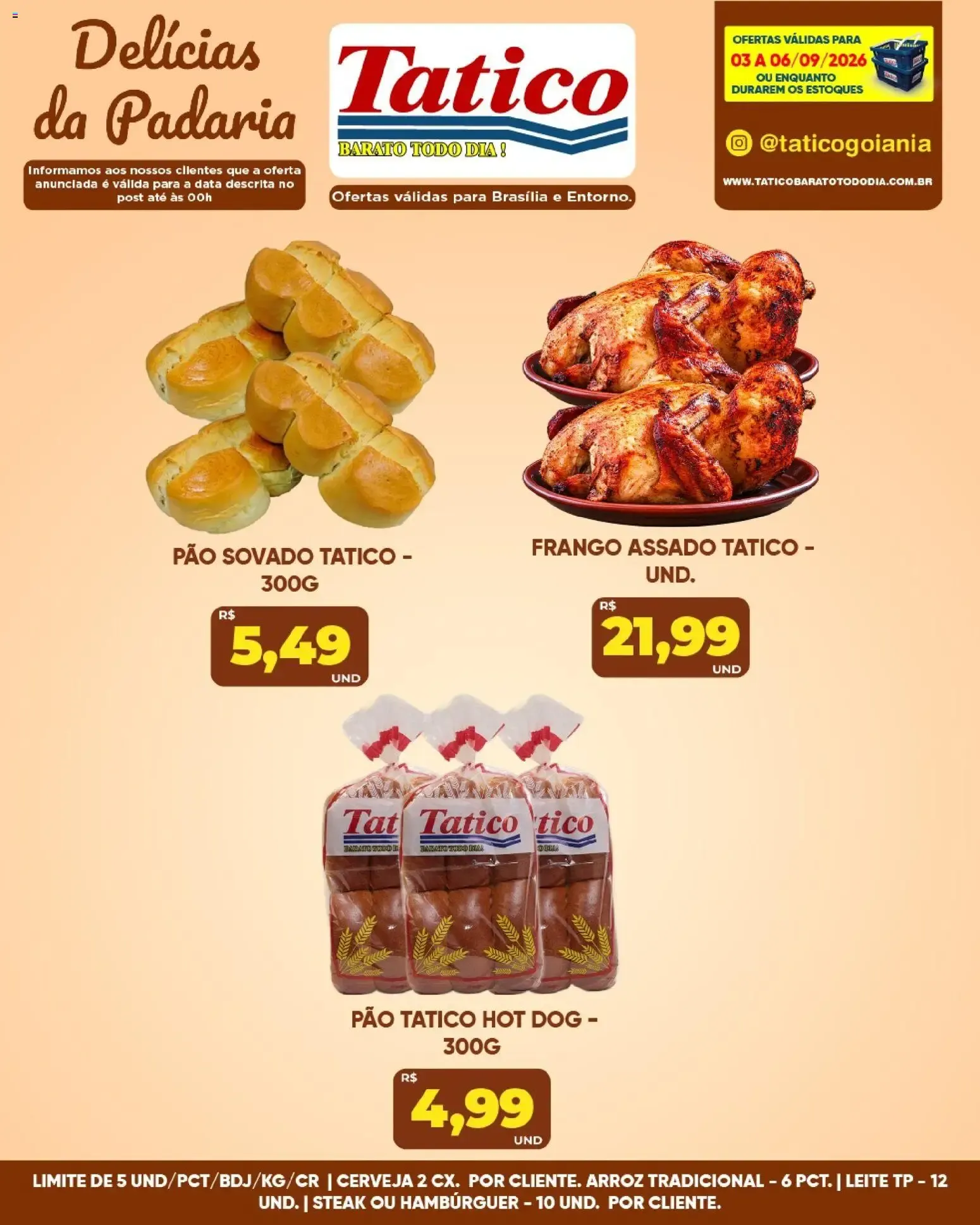 Encarte de Tatico ofertas do Dia de 04/09/2026 | Promoções Online 4 de setembro até 4 de setembro 2026 - Pagina 46