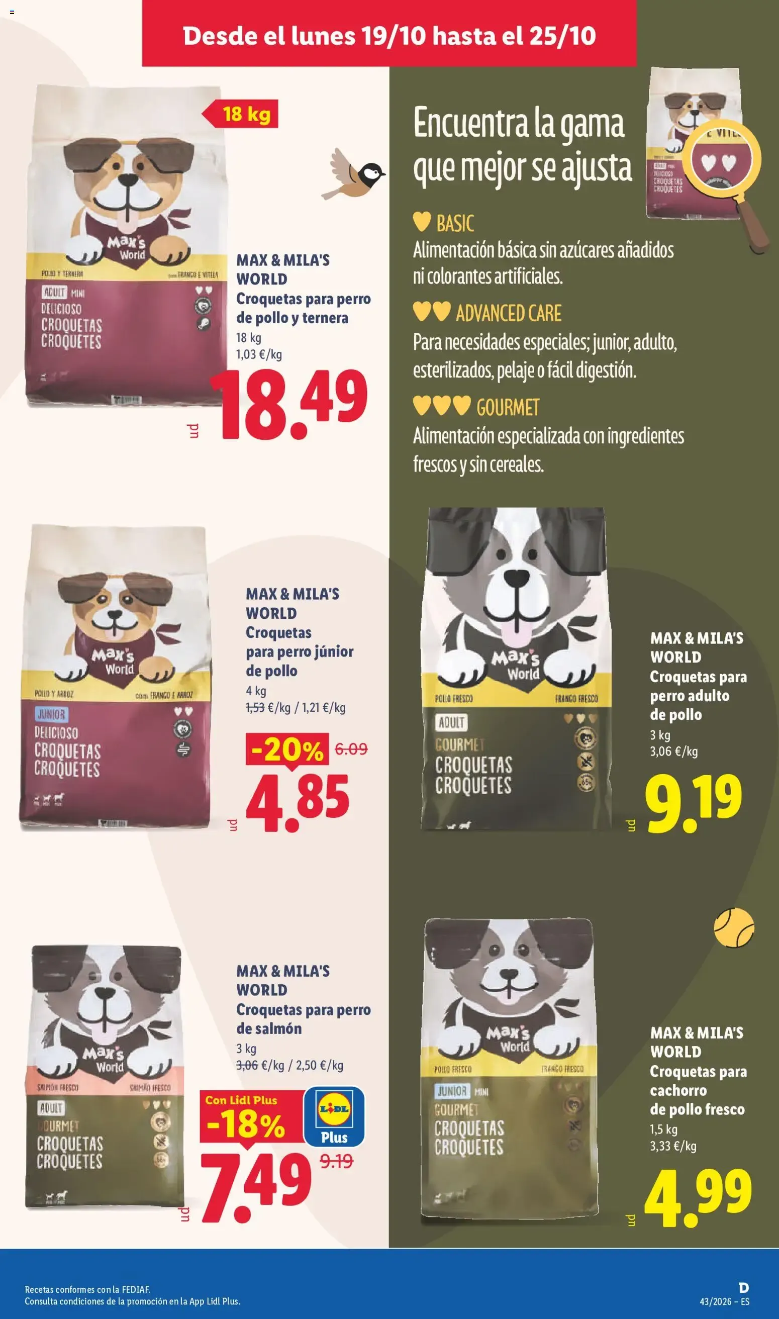 Catálogo de Lidl: Ofertas de carne y otros productos 19 de octubre al 25 de octubre 2026 - Página 27