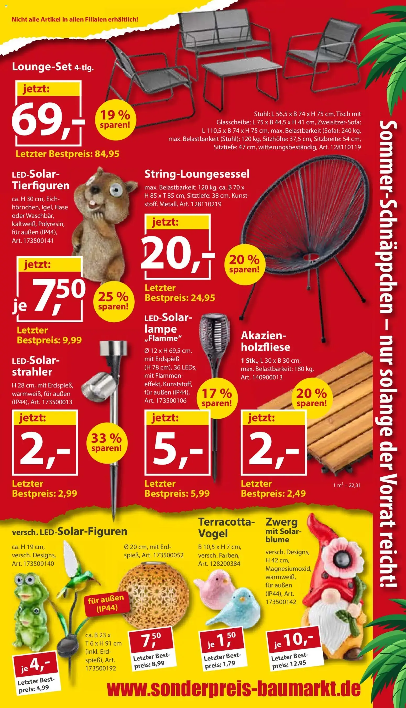 Sonderpreis Baumarkt Prospekt (ab 18.07.2026) zum Blättern von 18. Juli bis 24. Juli 2026 - Prospekt seite 9