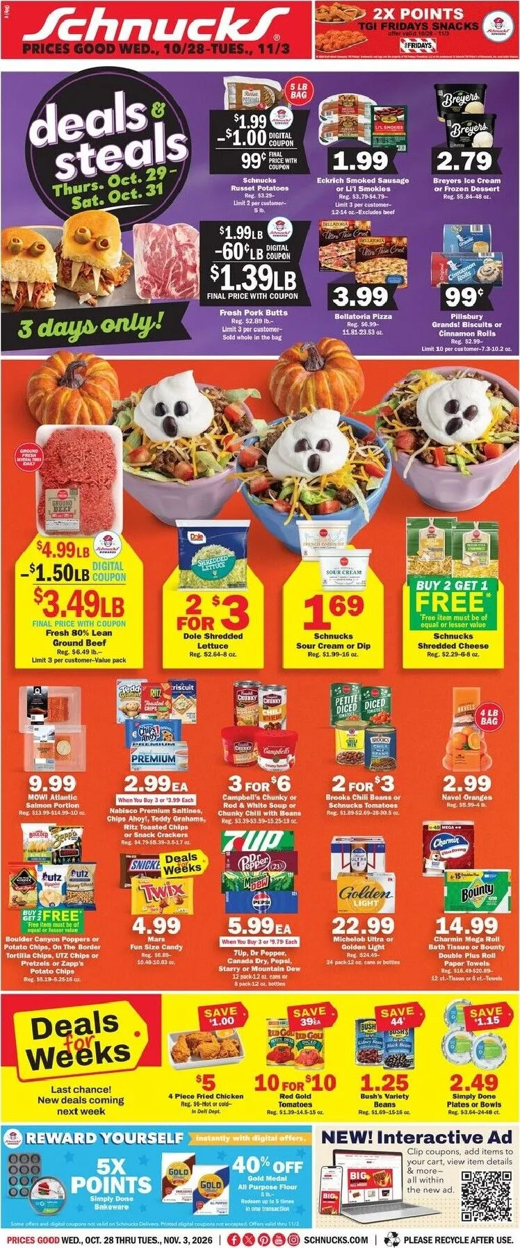 Future Schnucks flyer valid from Wednesday 10/28/2026 to Tuesday 11/03/2026