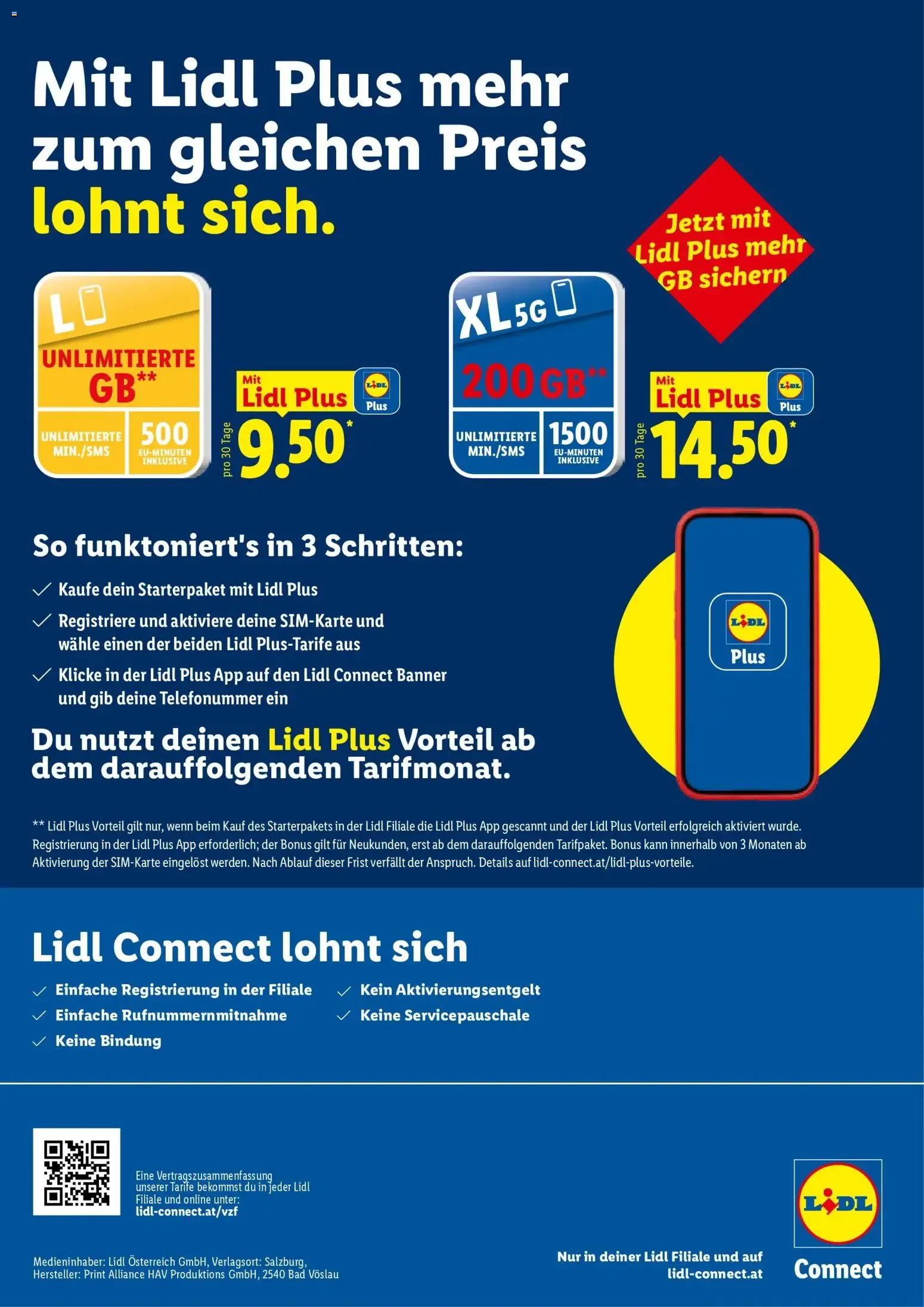 Lidl Connect: Unlimitiert lohnt sich. von 3. September bis 4. November 2026 - Flugblätt seite  3