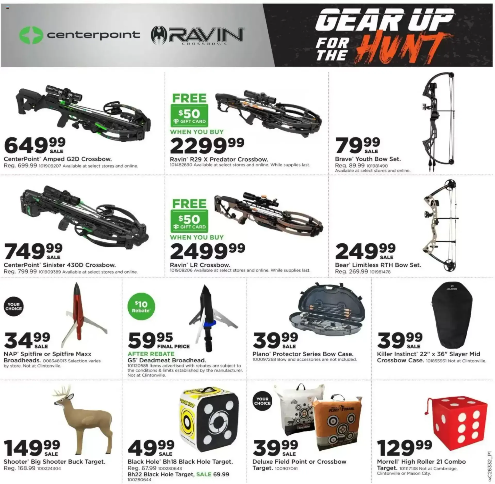Weekly ad Fleet Farm - Gear Up For The Hunt from August 10 to August 23 2026 - Page 3