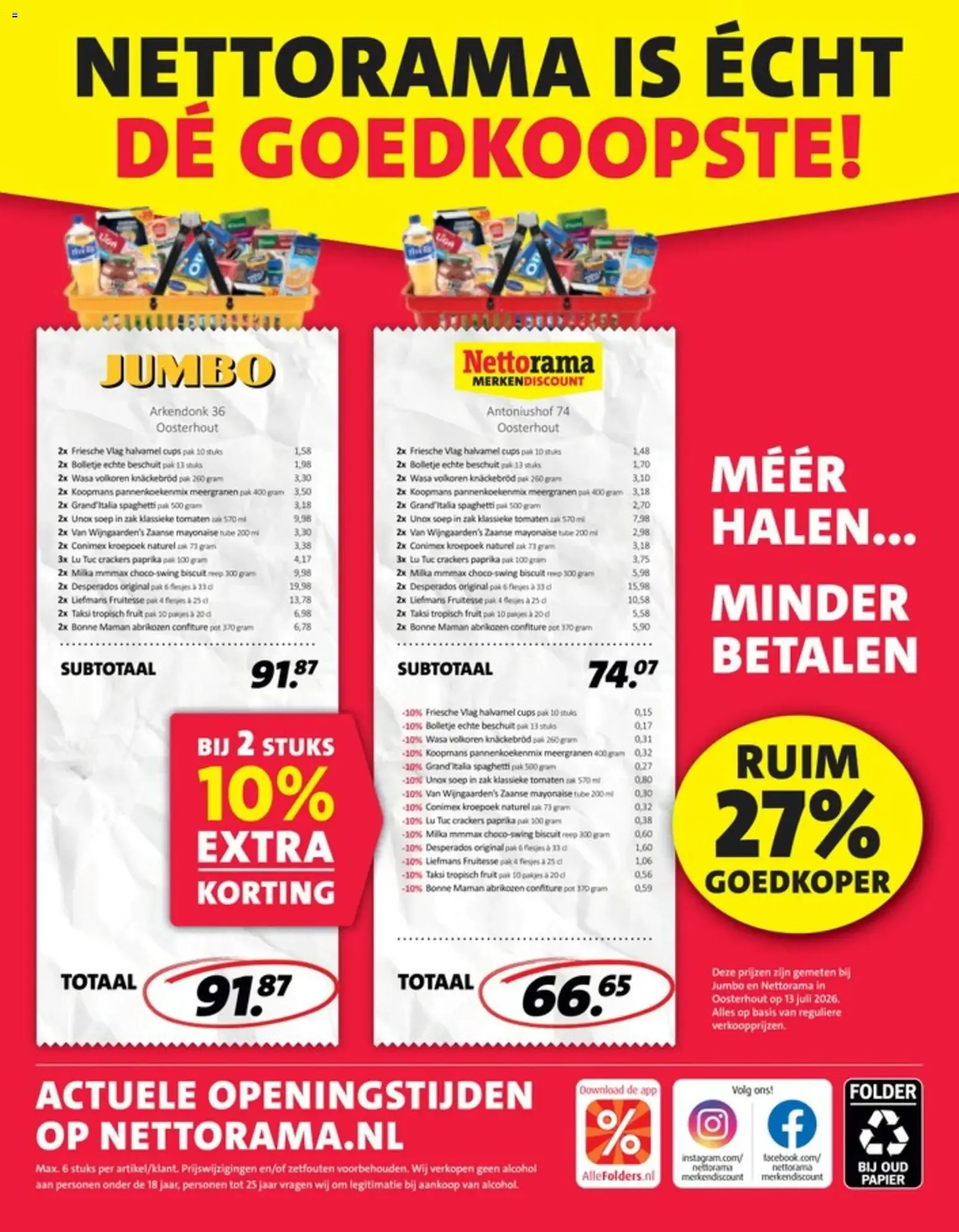 Nettorama MERKENDISCOUNT van 27 juli tot 2 augustus 2026 - Folder pagina 33