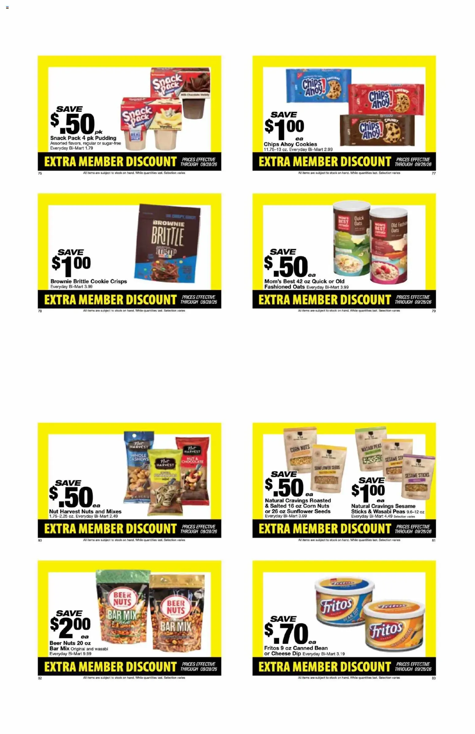 Weekly ad Bi-Mart Weekly Ad from 09/14/2026 - Flyer from September 14 to September 28 2026 - Page 11