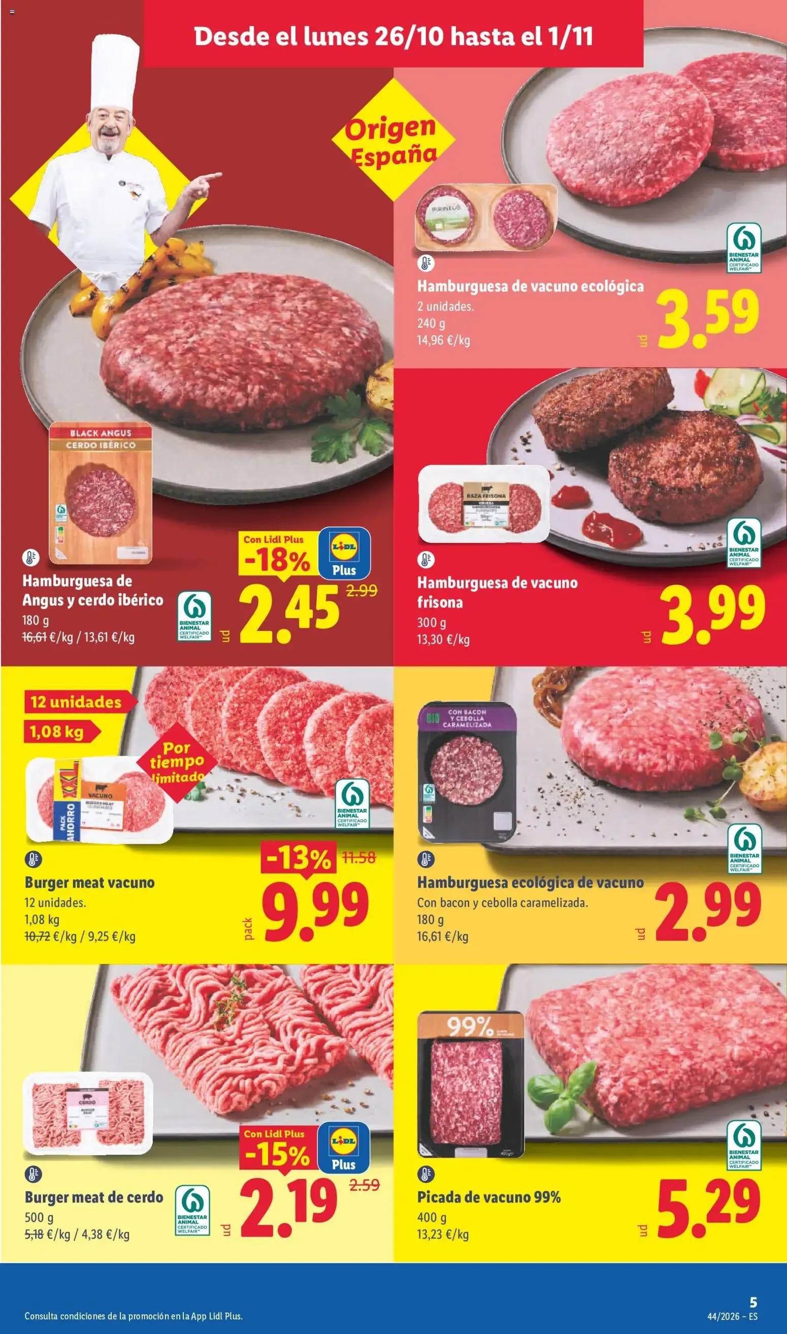 Catálogo de Lidl folleto del 26/10/2026 | Ofertas 26 de octubre al 1 de noviembre 2026 - Página 7