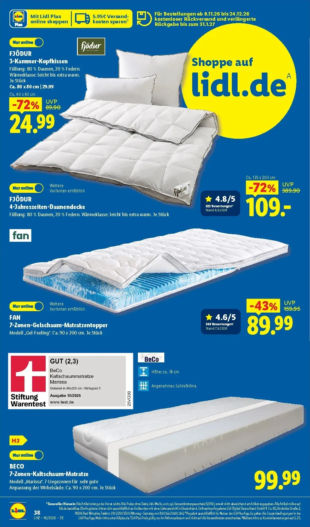 Lidl - Nonfood Prospekt nächste Woche – von Montag 09.11.2026 bis Samstag 14.11.2026 von 9. November bis 14. November 2026 - Prospekt seite 26