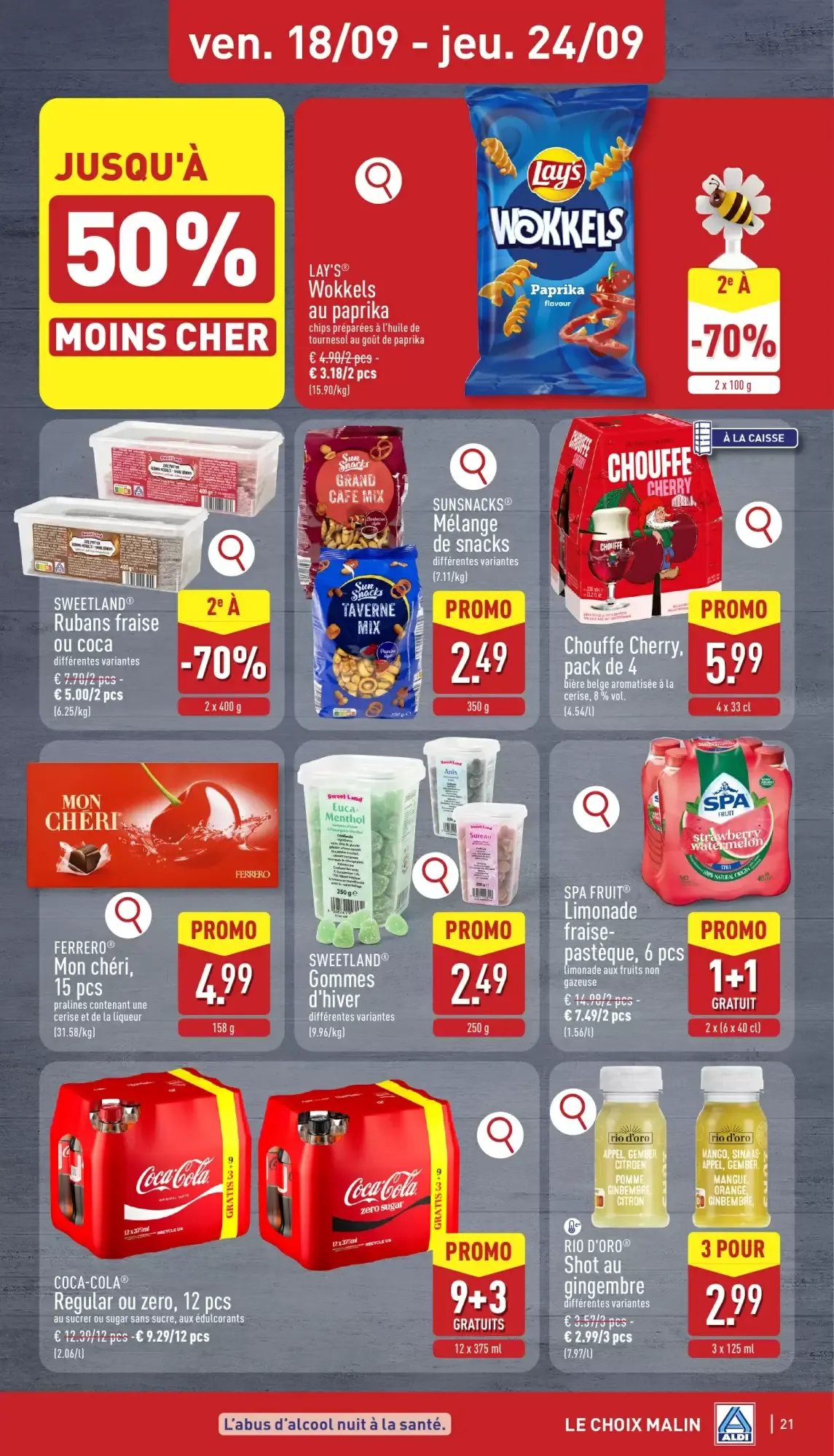 ALDI Dépliant du 14/09 au 19/09 van 14 september tot 19 september 2026 - folder pagina 21