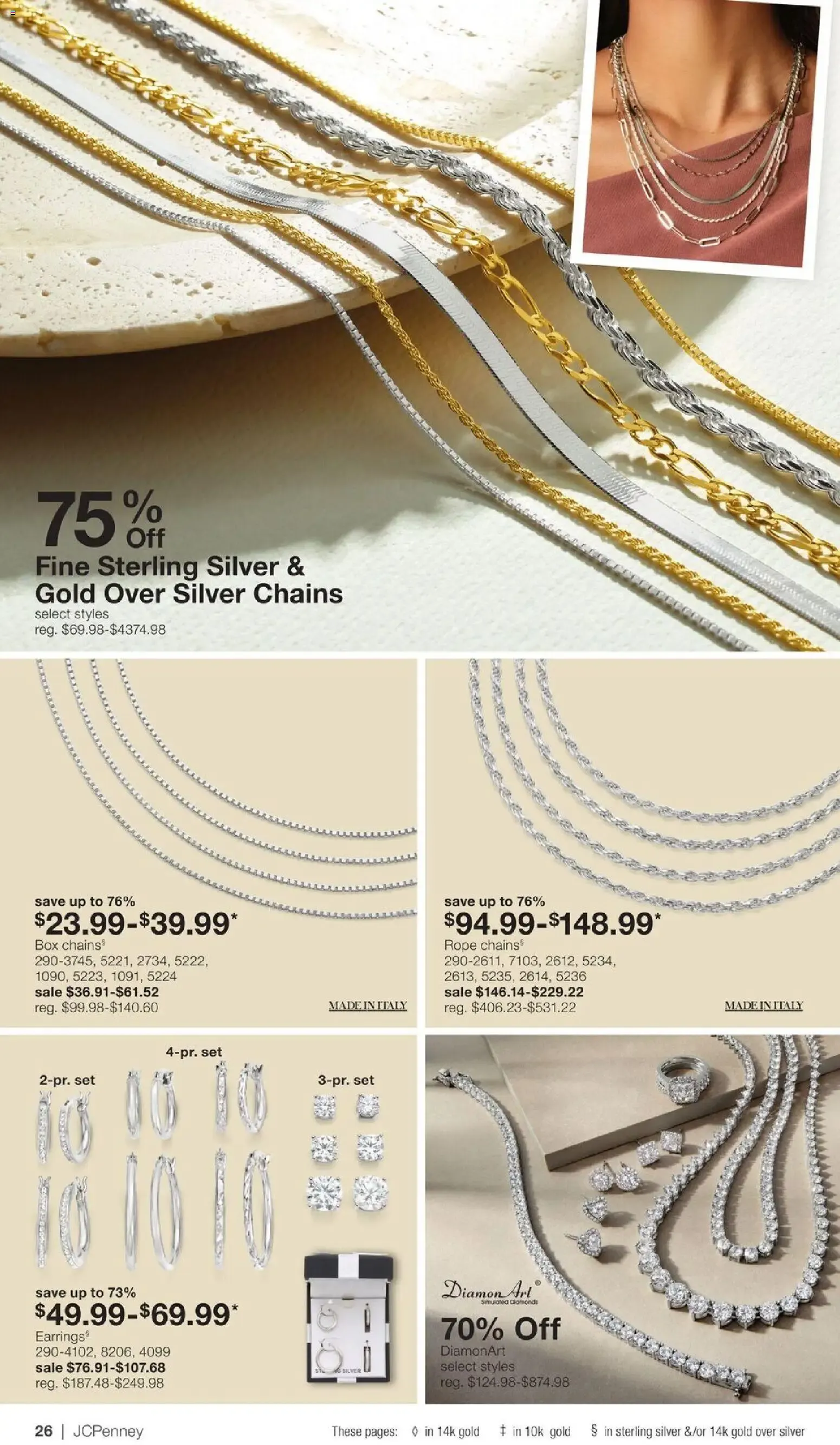 Weekly ad JCPenney Our Biggest Jewelry Sale of the season from September 28 to October 25 2026 - Page 25