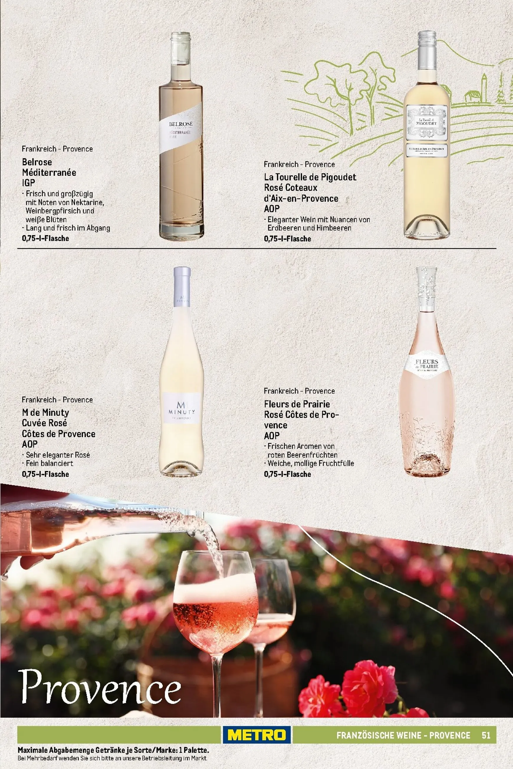 Sortimentskatalog Wein und Sekt für die perfekte Weinkarte von 1. November bis 30. September 2026 - Prospekt seite 52