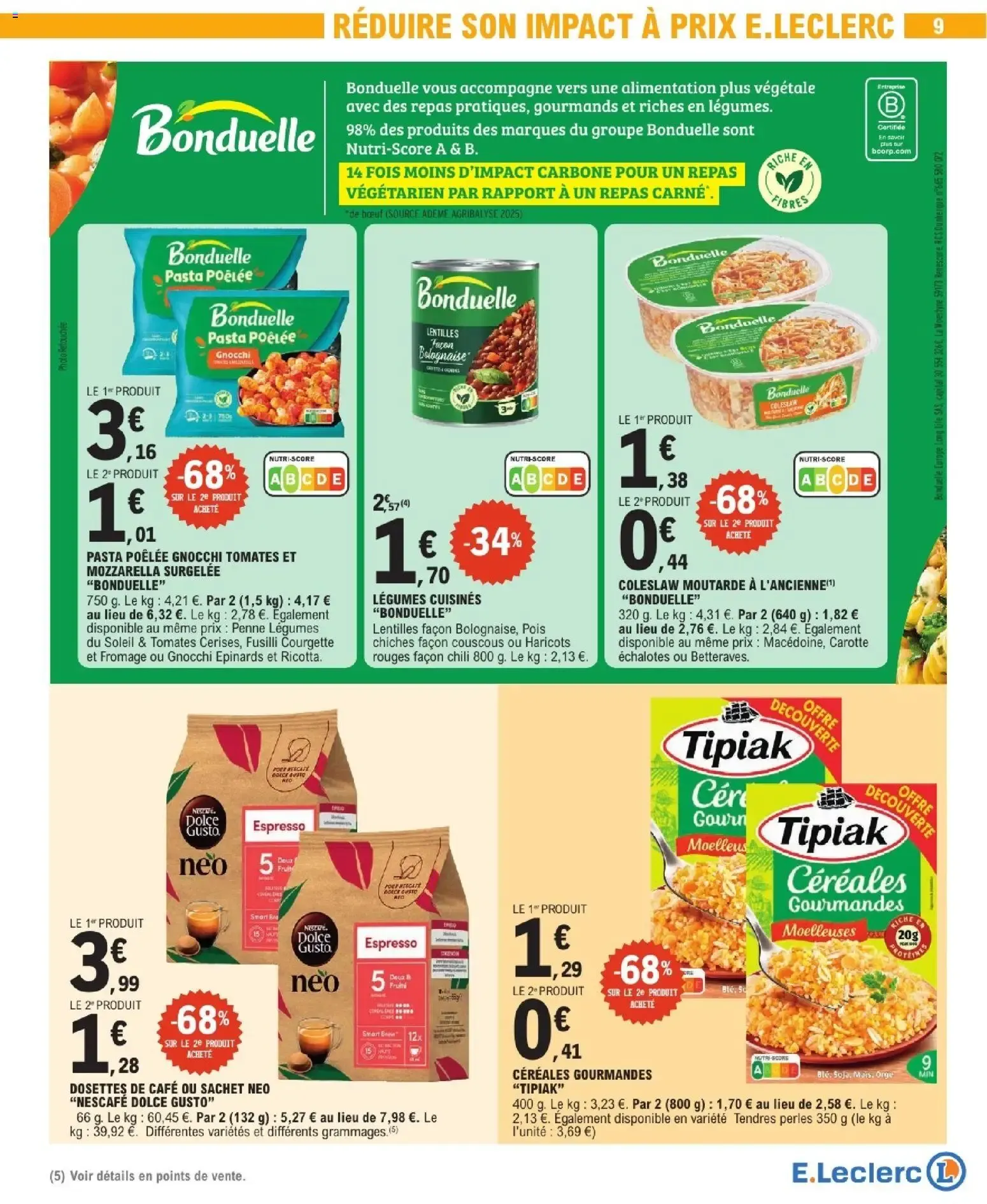 Catalogue E.Leclerc du 13/10/2026 | Nouveau promo prospectus du 13 octobre au 24 octobre 2026 - Catalogue page 9