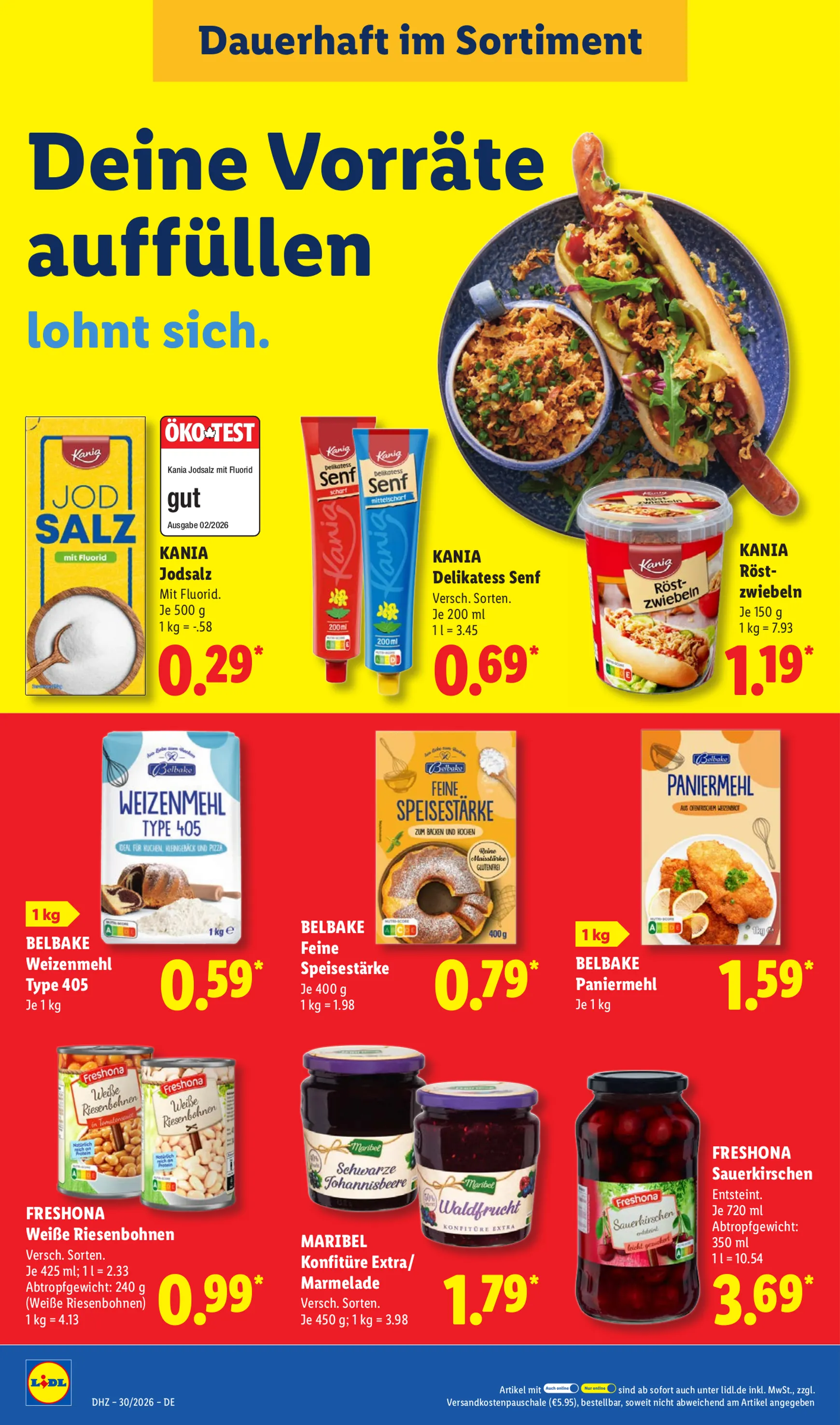 Lidl: Sparen beim Preisführer von 20. Juli bis 25. Juli 2026 - Prospekt seite 23