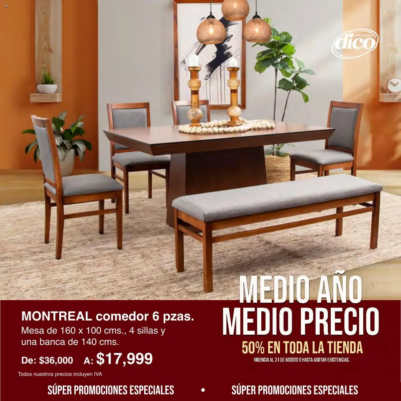 Catálogo de Muebles Dico catálogo Medio año, medio precio (01/08/2026 - 31/08/2026) - catálogo en línea 1 de agosto al 31 de agosto 2026 - Pagina 17