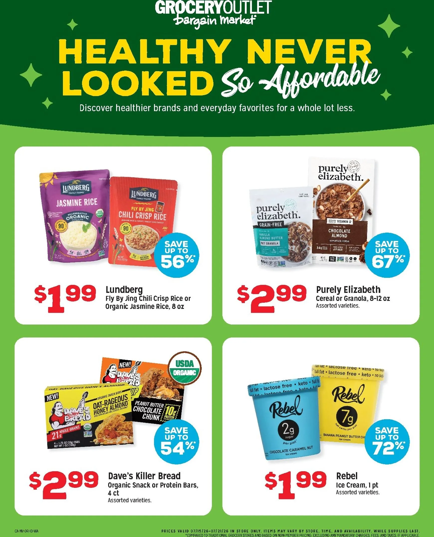Grocery Outlet: Healthy Never Looked So Affordable