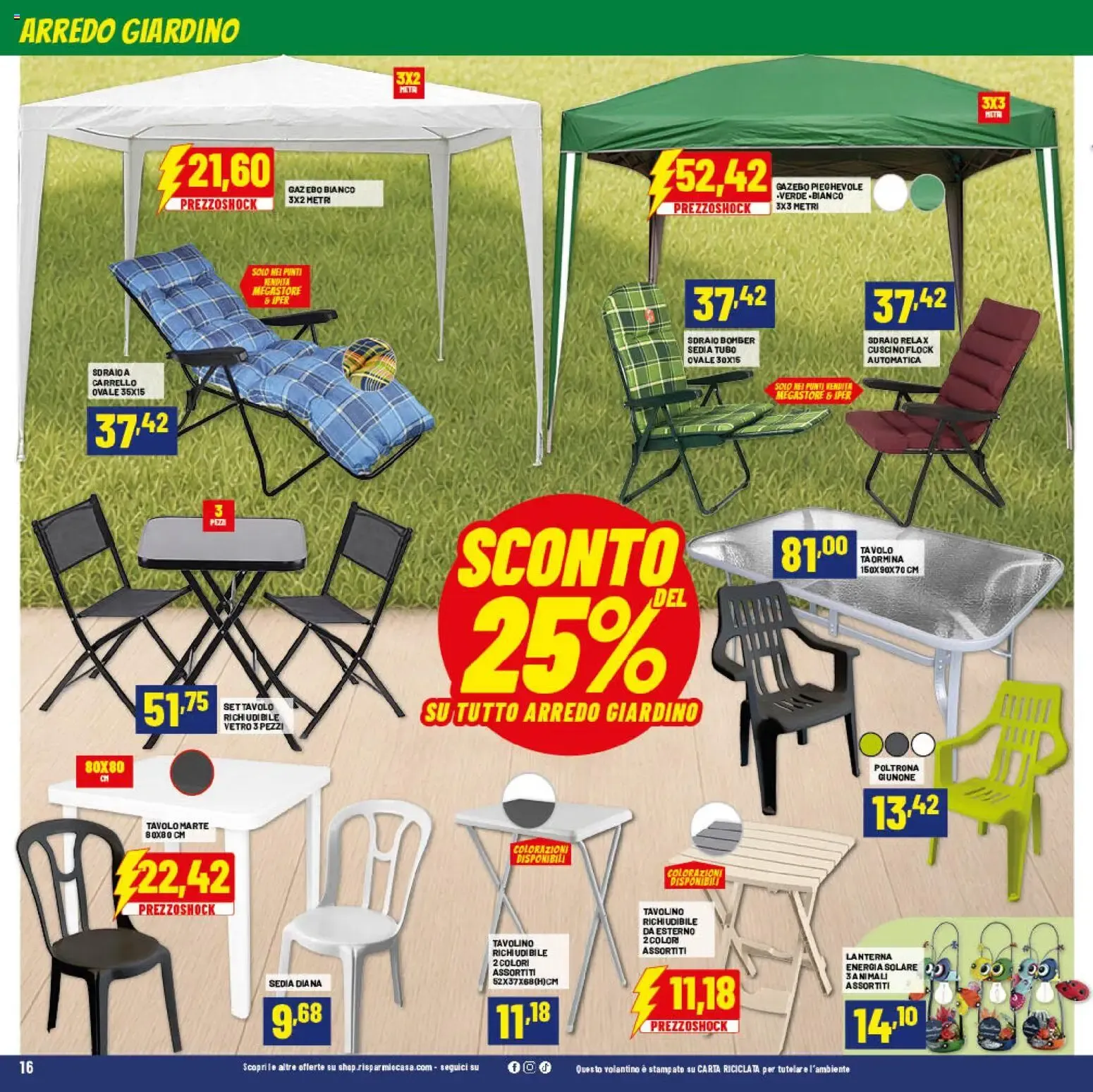 Volantino Risparmio Casa Anteprima dal (22/07/2026) > Offerte e Catalogo da 22 luglio a 9 agosto di 2026 - Pagina del volantino 16