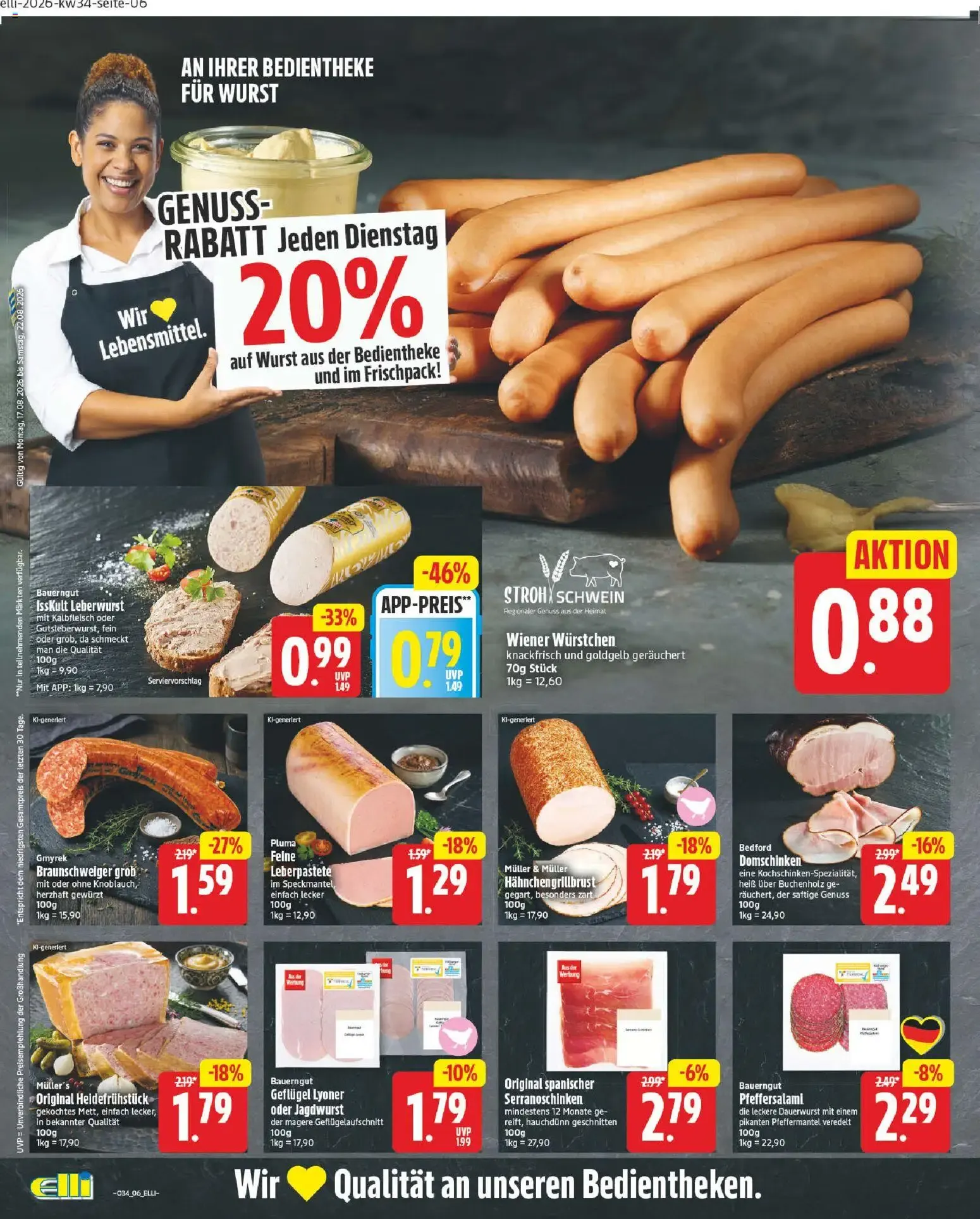 Elli Markt Prospekt vom 17.08.2026 – Angebote online von 17. August bis 22. August 2026 - Prospekt seite 6