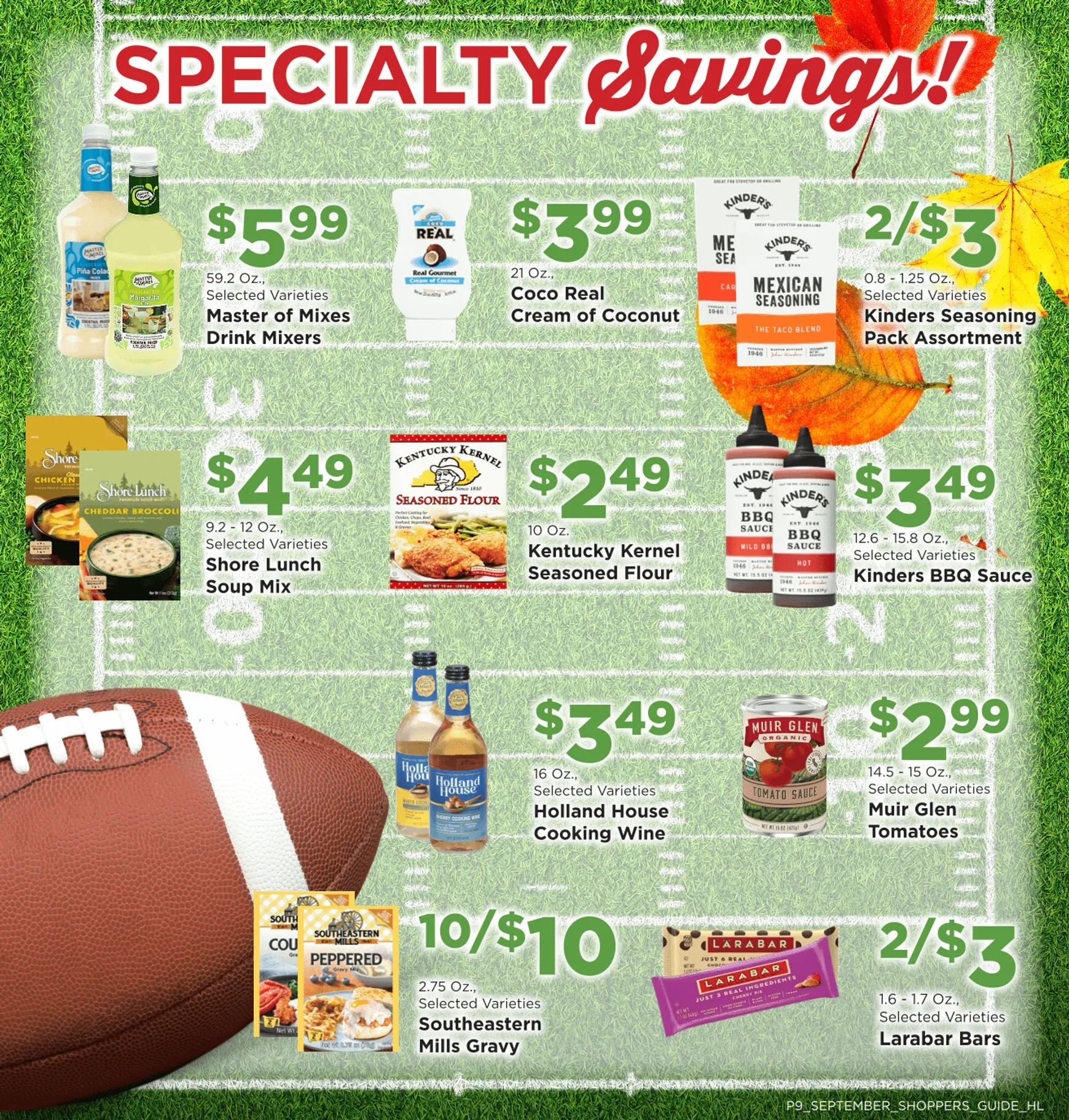 Weekly ad Current Homeland Stores - Bring Savings Home Shopper's Guide leaflet valid from Tuesday 09/01/2026 to Wednesday 09/30/2026 from September 1 to September 30 2026 - Page 9
