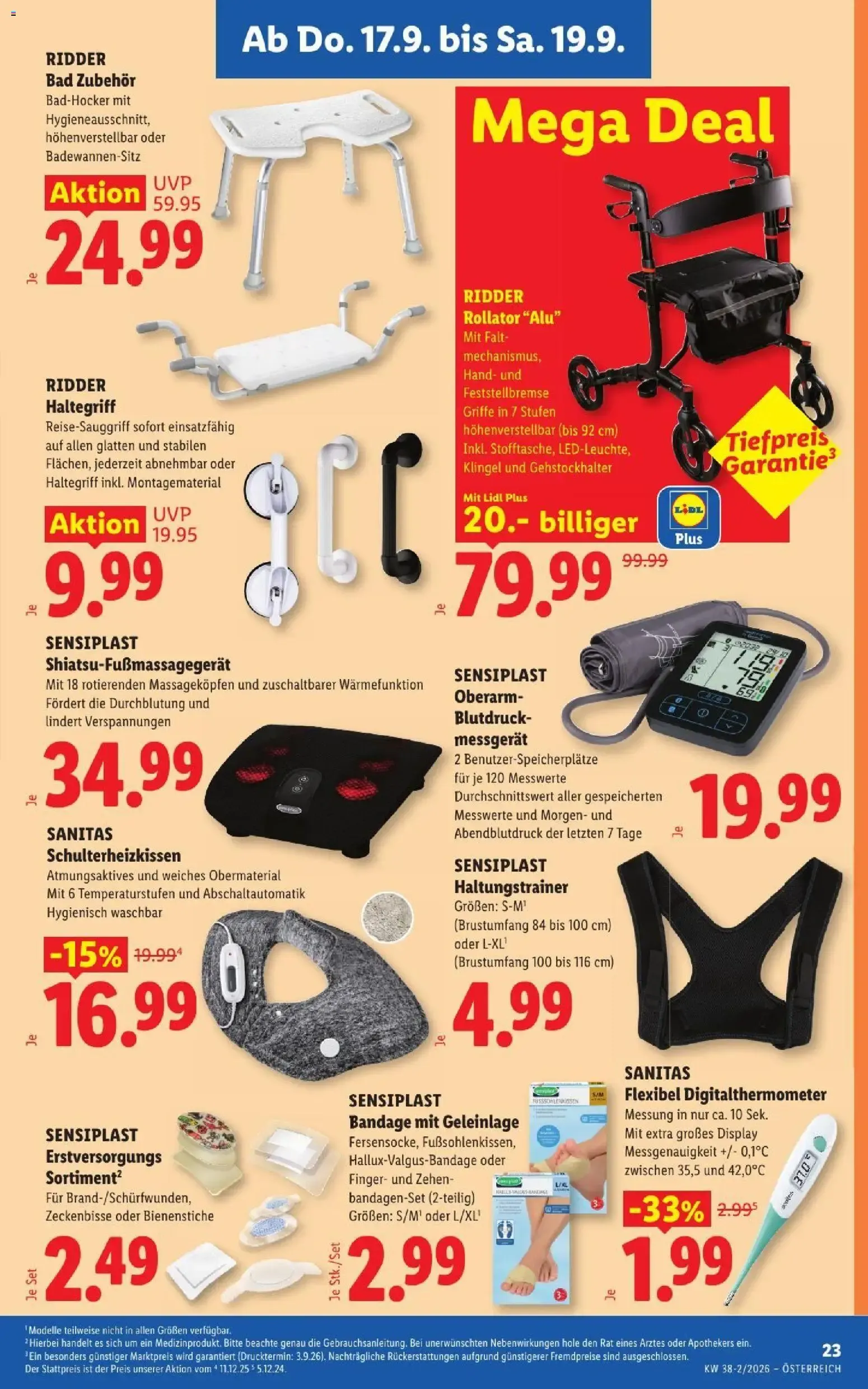 Lidl - Flugblatt ab 17.09.2026 - Angebote ab donnerstag von 17. September bis 19. September 2026 - Flugblätt seite  27