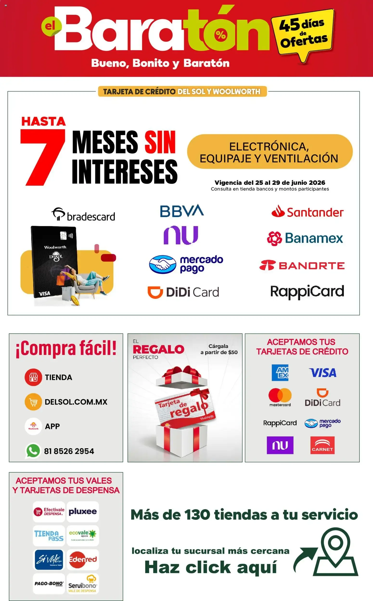 Catálogo de Del Sol y Woolworth catálogo Baratón (25/06/2026 - 29/06/2026) - catálogo en línea 25 de junio al 29 de junio 2026 - Pagina 21