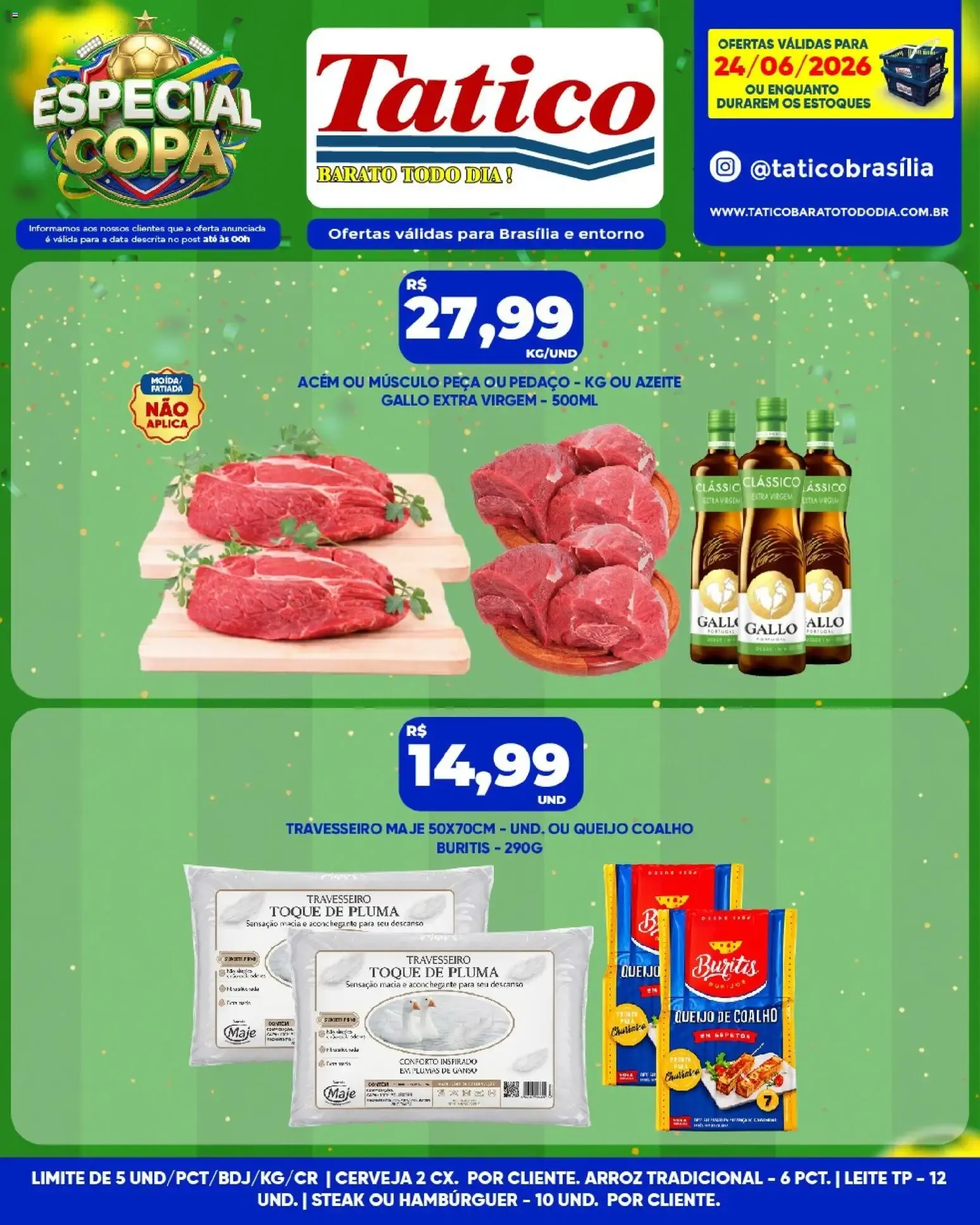 Encarte de Delícias da Padaria Tatico 25 de junho até 28 de junho 2026 - Pagina 20
