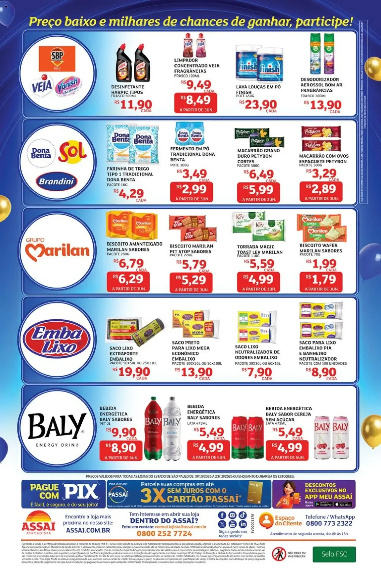 Encarte de Assaí Atacadista ofertas - SP de 19/10/2026 | Promoções Online 19 de outubro até 23 de outubro 2026 - Pagina 4