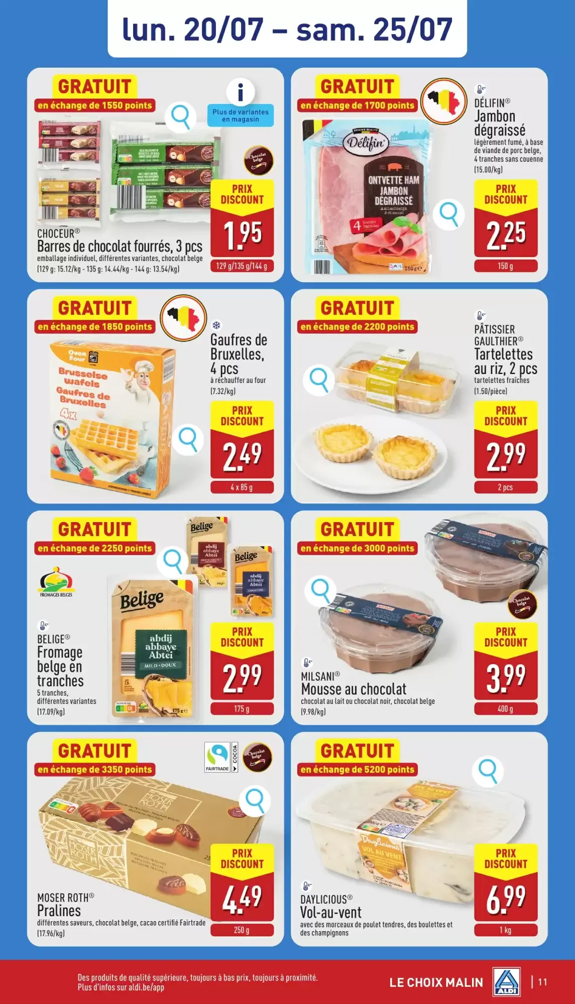ALDI Dépliant 20/07 - 25/07 van 20 juli tot 25 juli 2026 - folder pagina 11