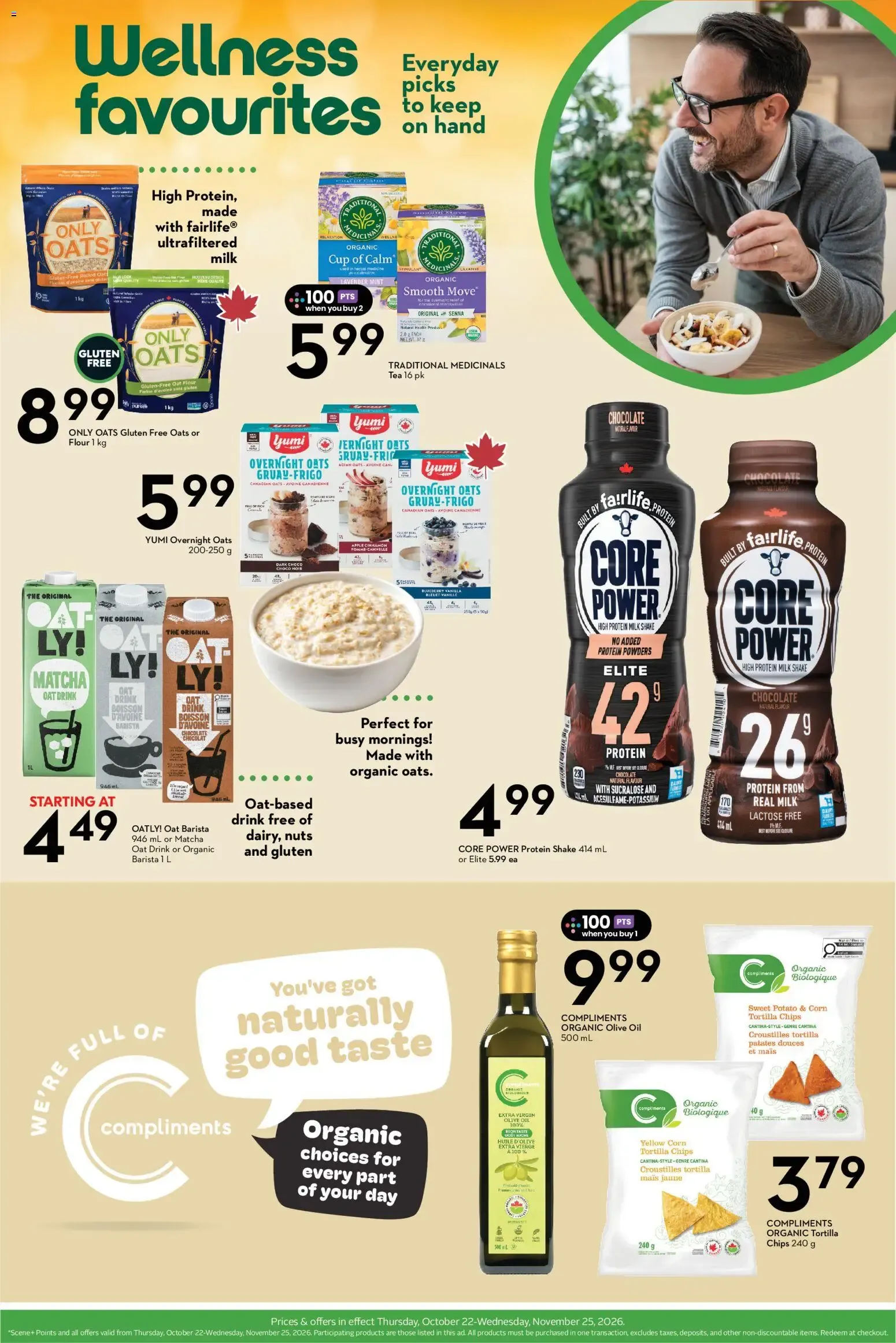 Sobeys: Fall into feeling good - Natural and Wellness Booklet from October 22 to November 25 2026 - flyer page 2