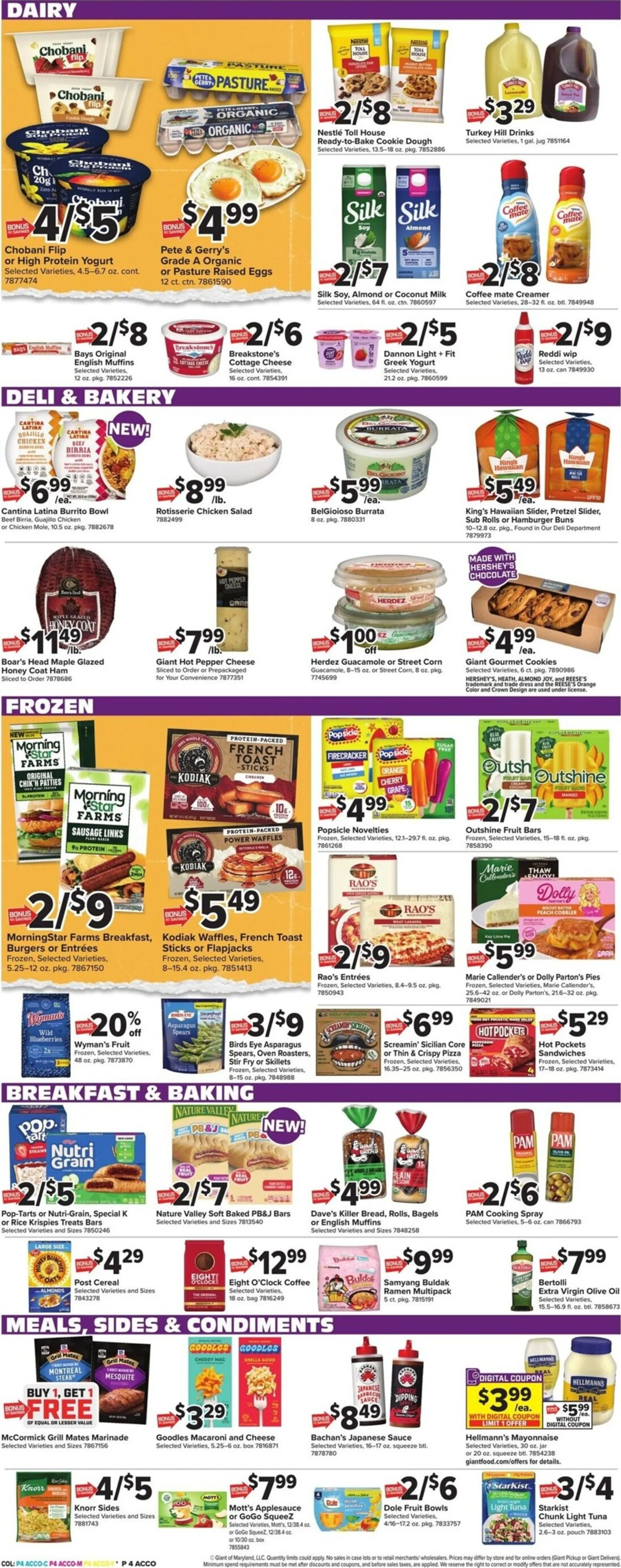 Weekly ad Current Giant leaflet valid from Friday 08/28/2026 to Thursday 09/03/2026 from August 28 to September 3 2026 - Page 5