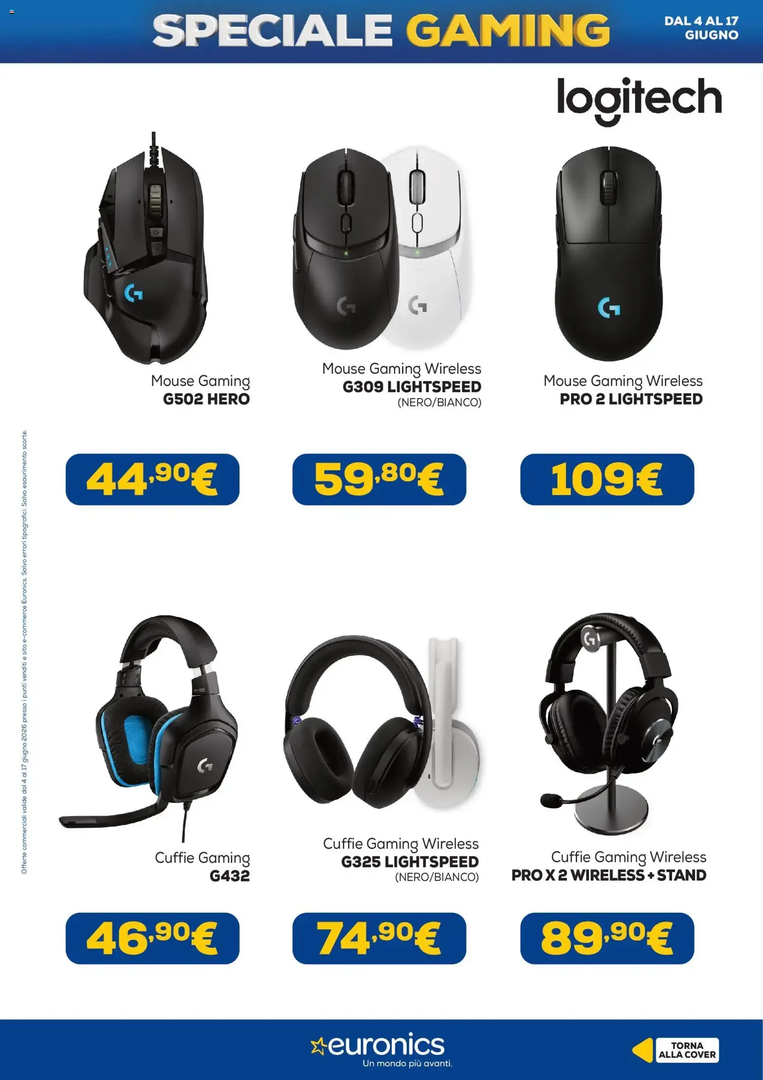 Nuovo Euronics volantino Gaming dal 04/06/2026 > offerte anteprima 🛍️ da 4 giugno a 17 giugno di 2026 - Pagina del volantino 12