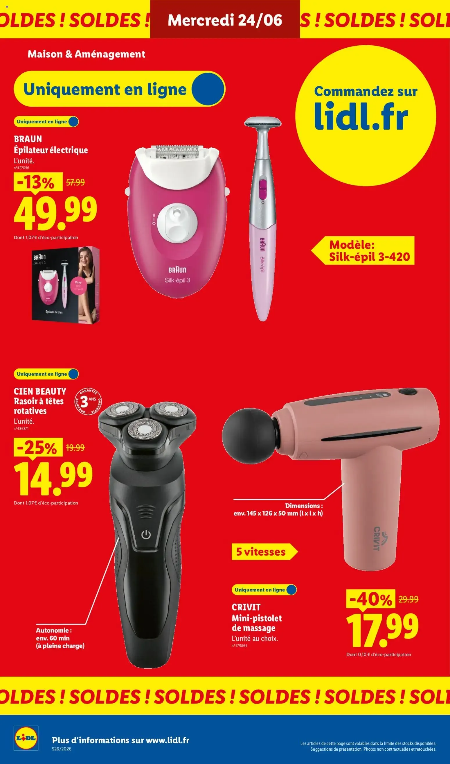 Catálogo LIDL: Ofertas Web Exclusivas del 22/06 al 25/06 du 22 juin au 25 juin 2026 - Catalogue page 14